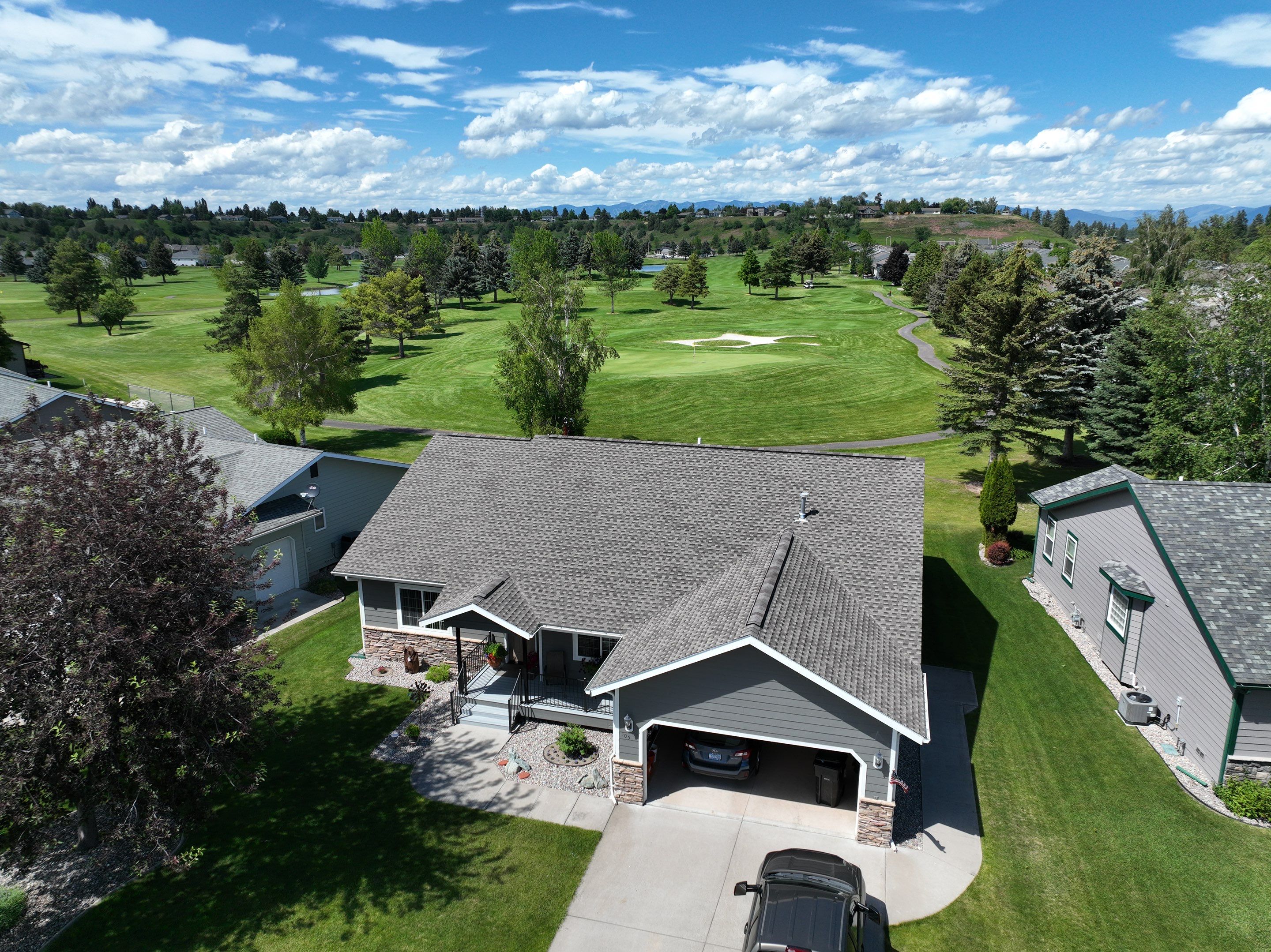 GAF Timberline HDZ - Mission Brown by Montana Roofing Solutions