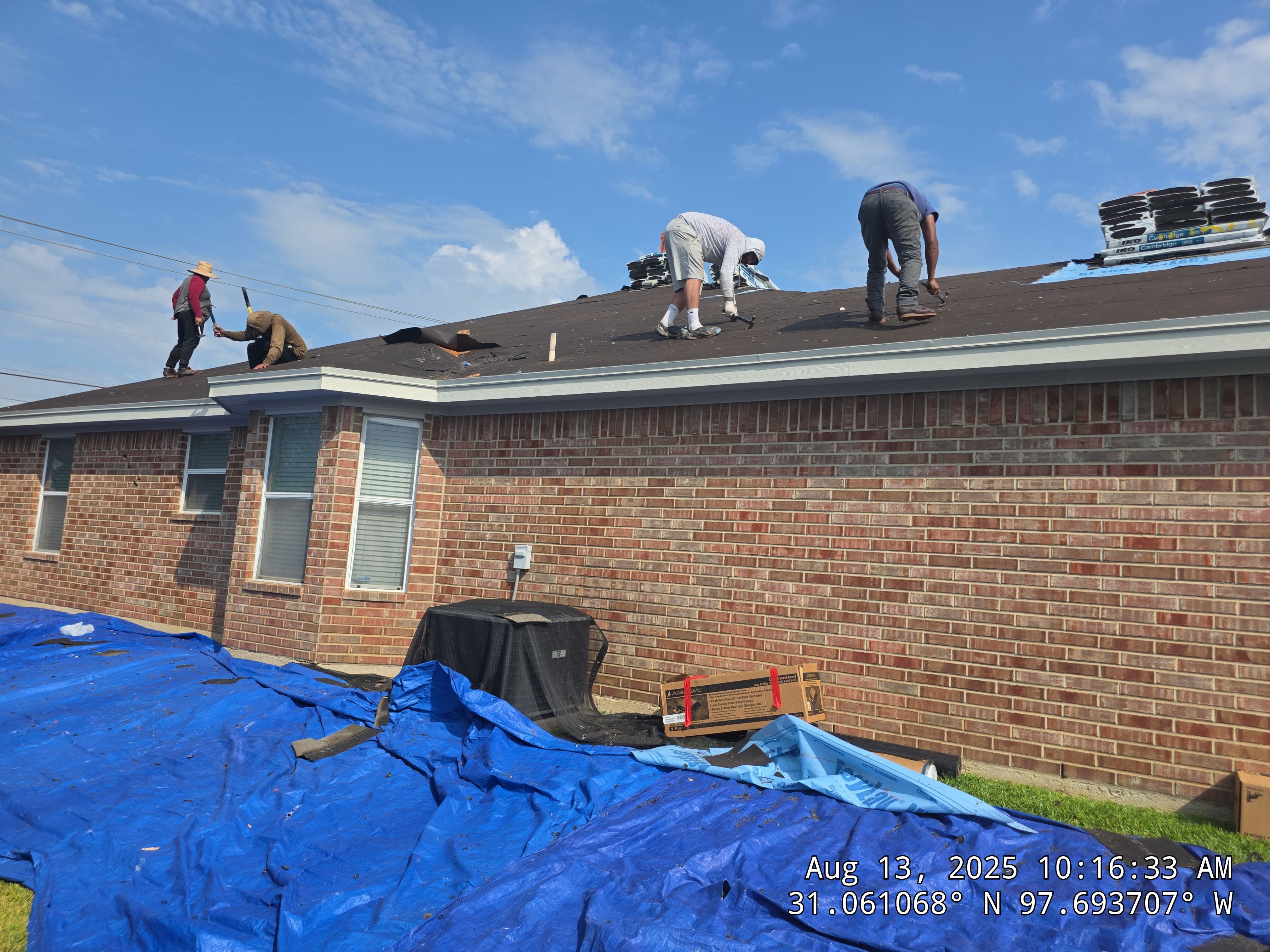Complete Roof Replacement, Gutter Installation, Chimney Repair, and Window Replacement by Caliber Restoration LLC