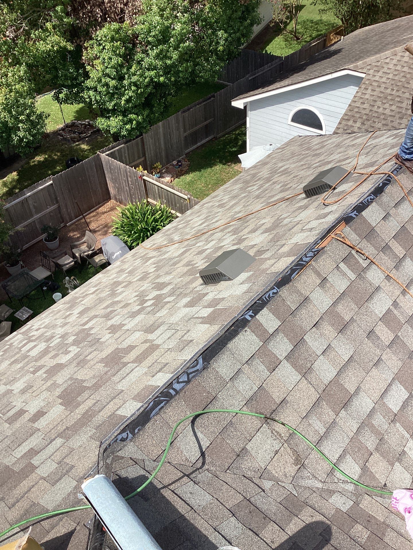 Residential Roofing Installation using Owen's Corning Duration (Lifetime) Shingles by Roof Repair Company