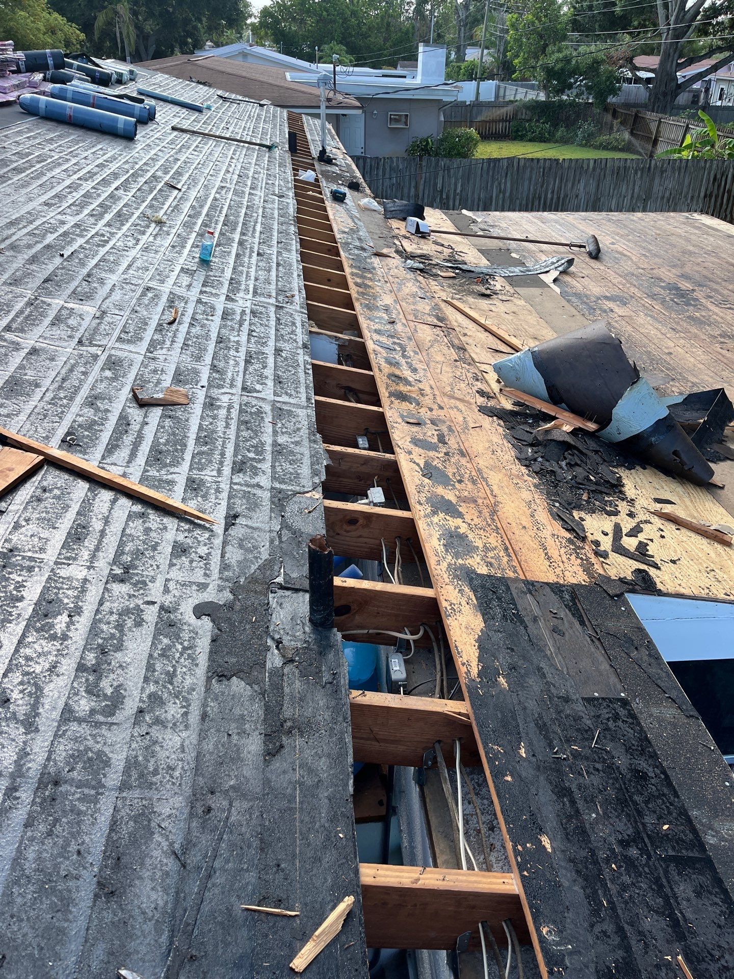 Project in St. Petersburg 33710 by Mitchell Roofing Company LLC 