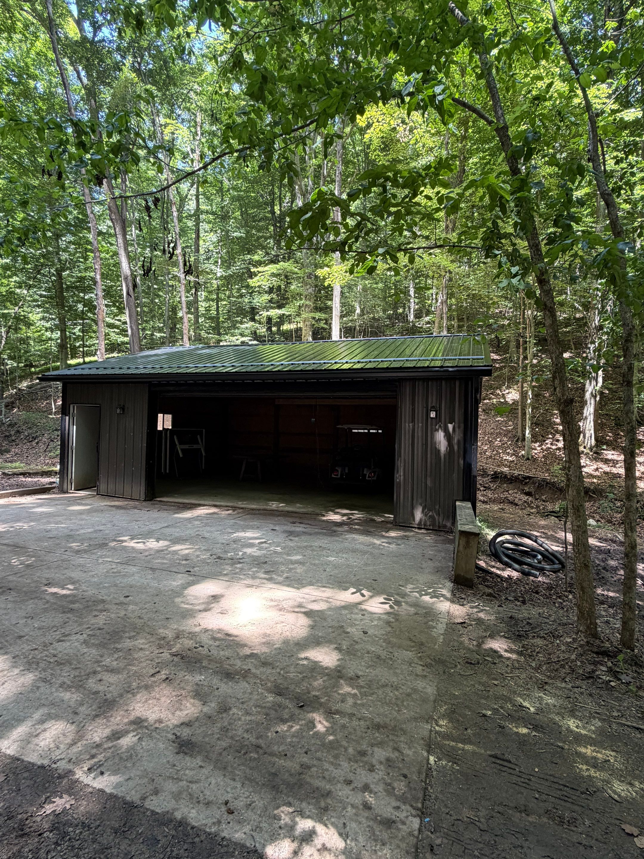 Detached Garage Metal Roof Restoration in Sugar Grove, OH by BZ Exteriors