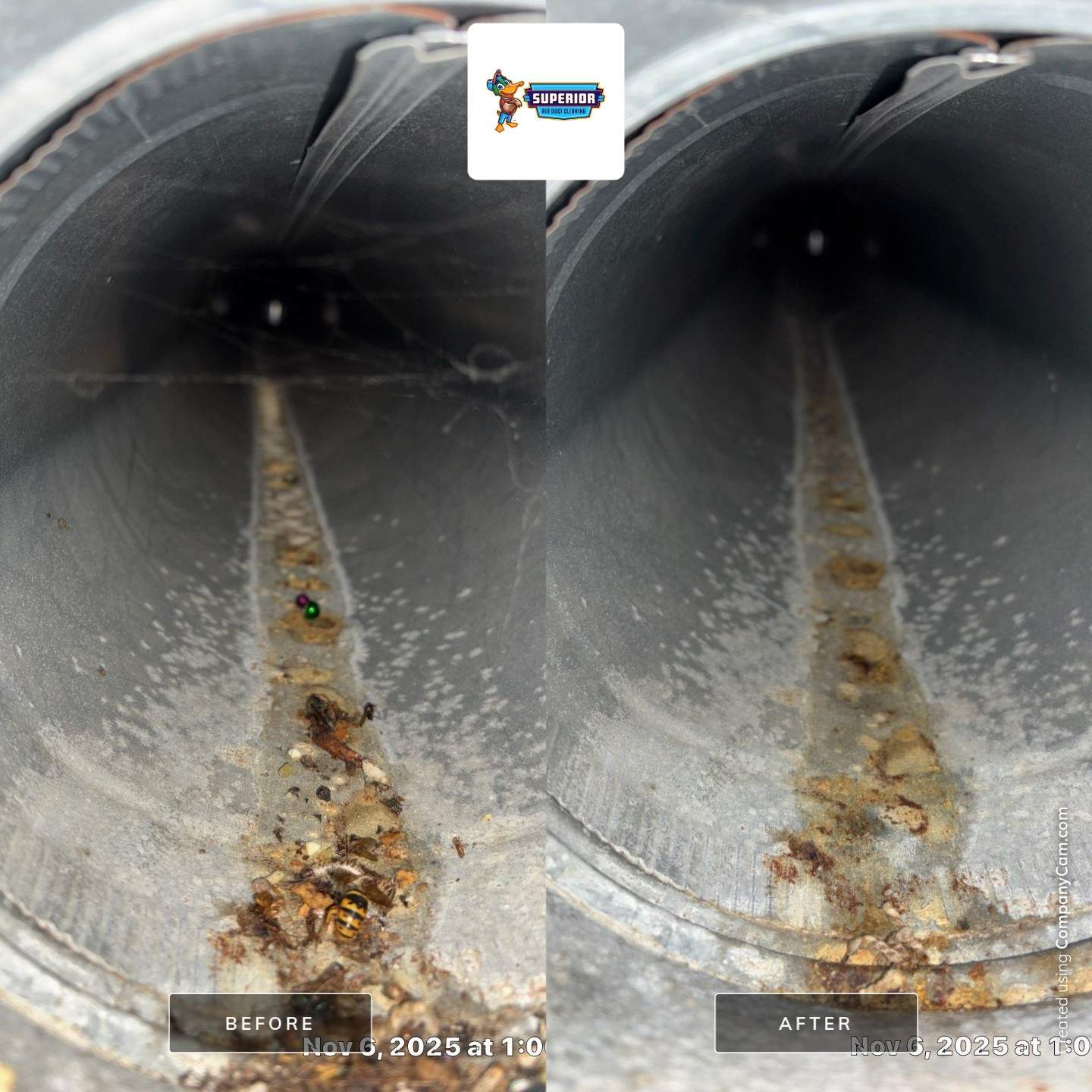 Air Duct Cleaning With a Vacuum Truck in Baden, PA by Superior Air Duct Cleaning
