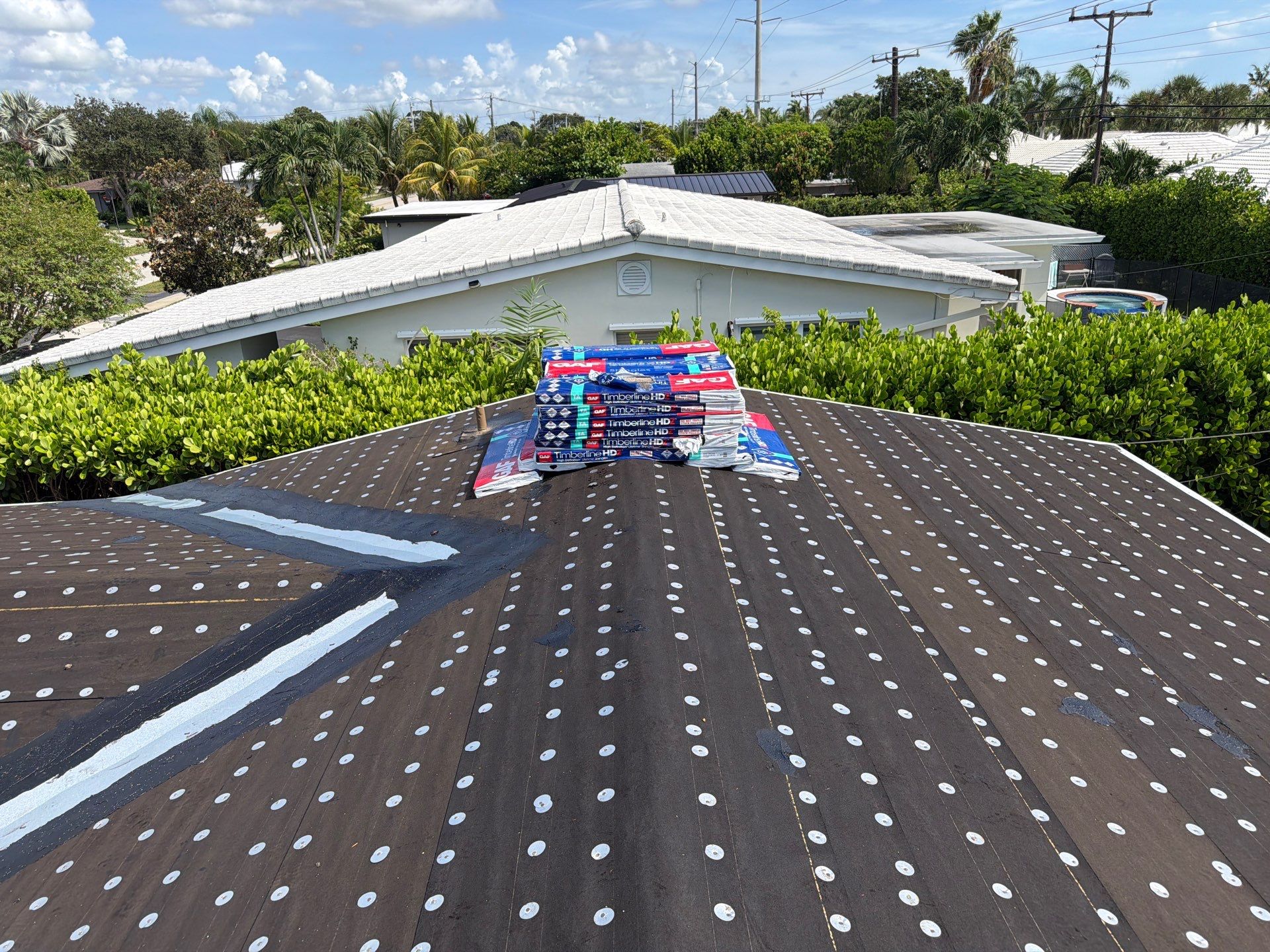 Residential Roofing Installation using GAF by BLUES BROTHERS ROOFING
