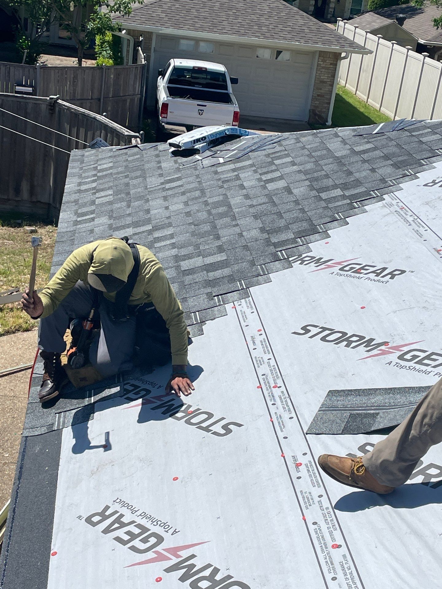 Project in Richardson by Rhino Roofing and General Contracting, LLC