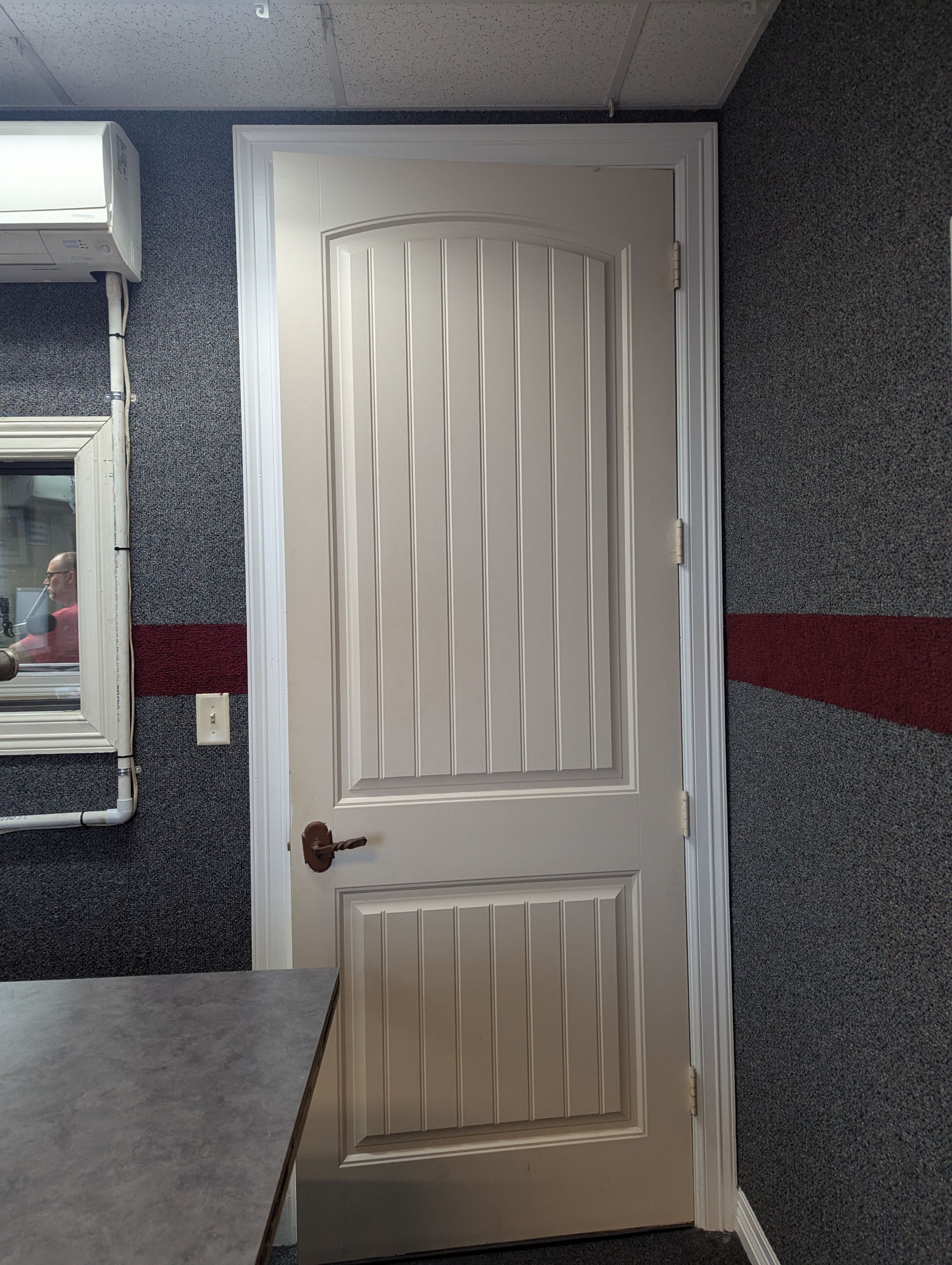 Commercial Interior Painting at KYKX 105.7 in Longview, TX by Quality Coats Painting