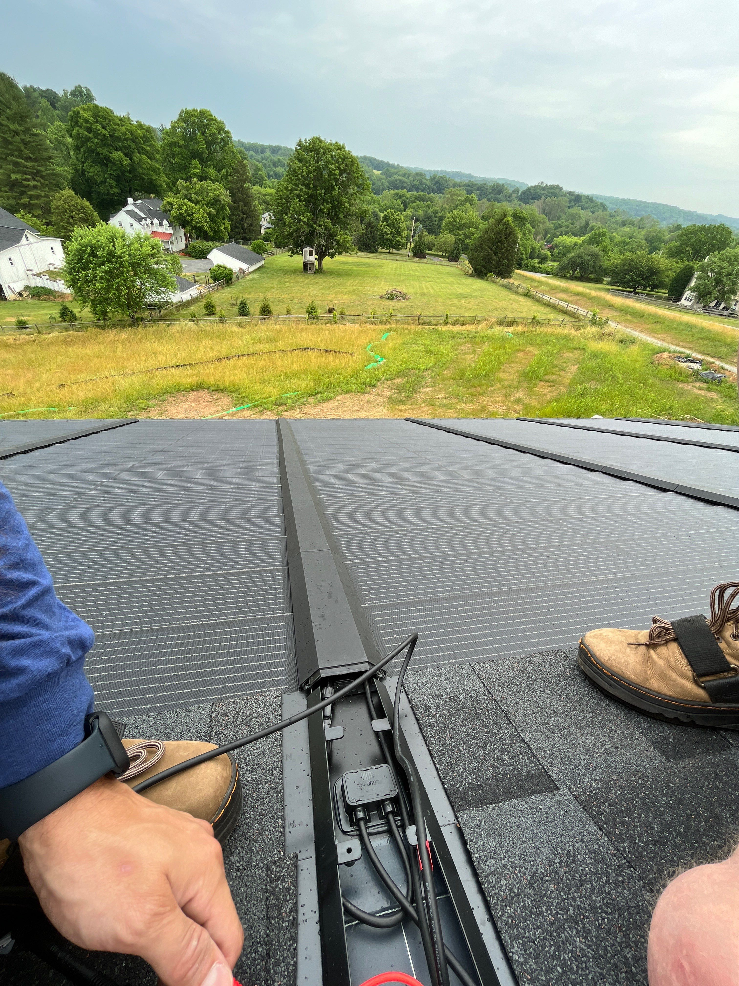 GAF Timberline Solar on New Construction by American Home Contractors