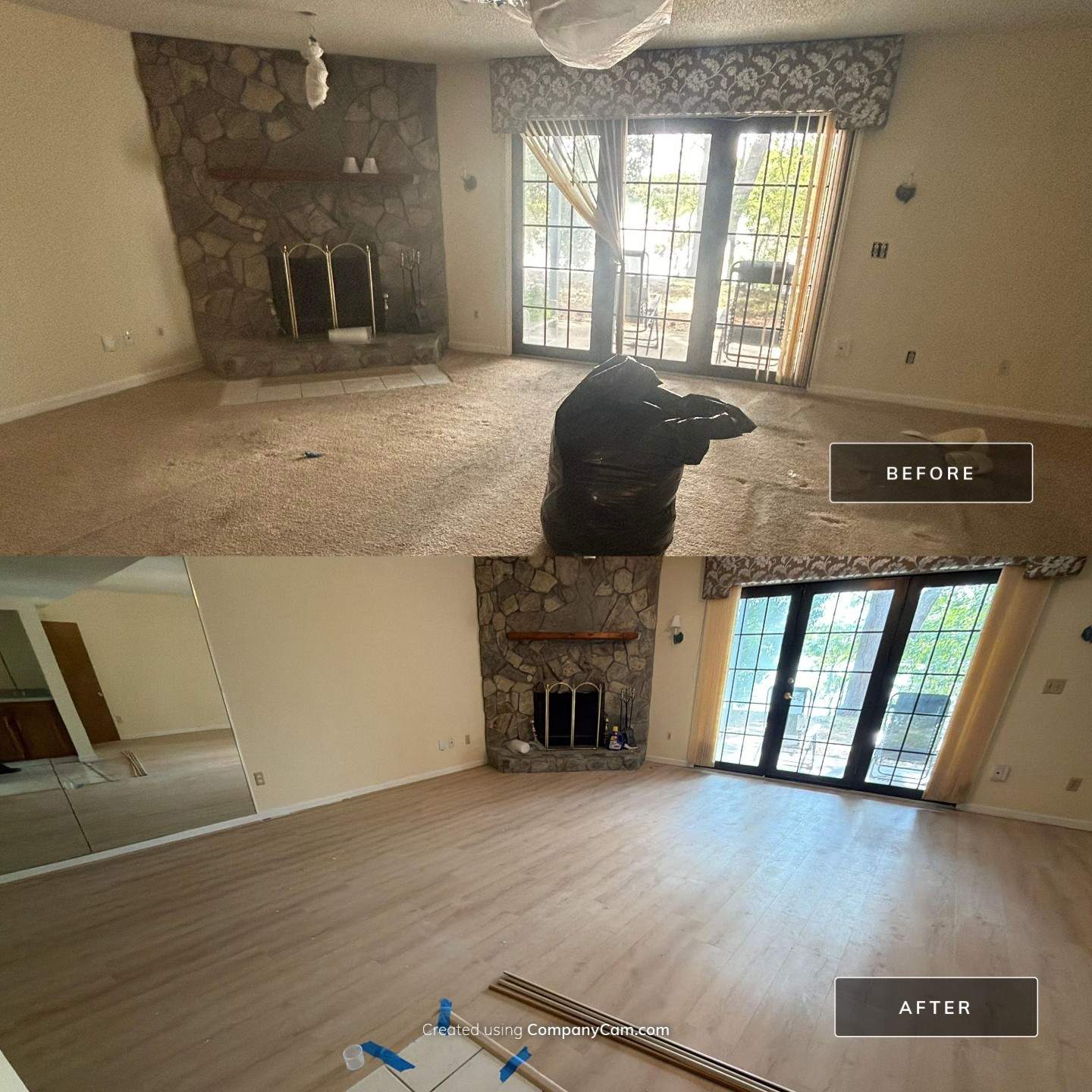 Full Home Flooring & 2-Bathroom Renovation by urban green energy llc