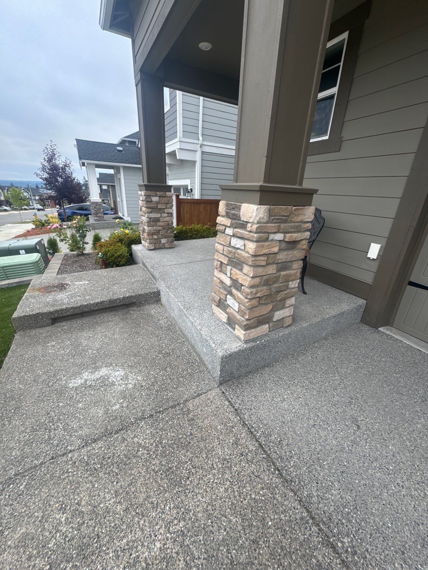 Concrete Driveway Makeover | Snohomish  by Jireh Asphalt & Concrete Inc 