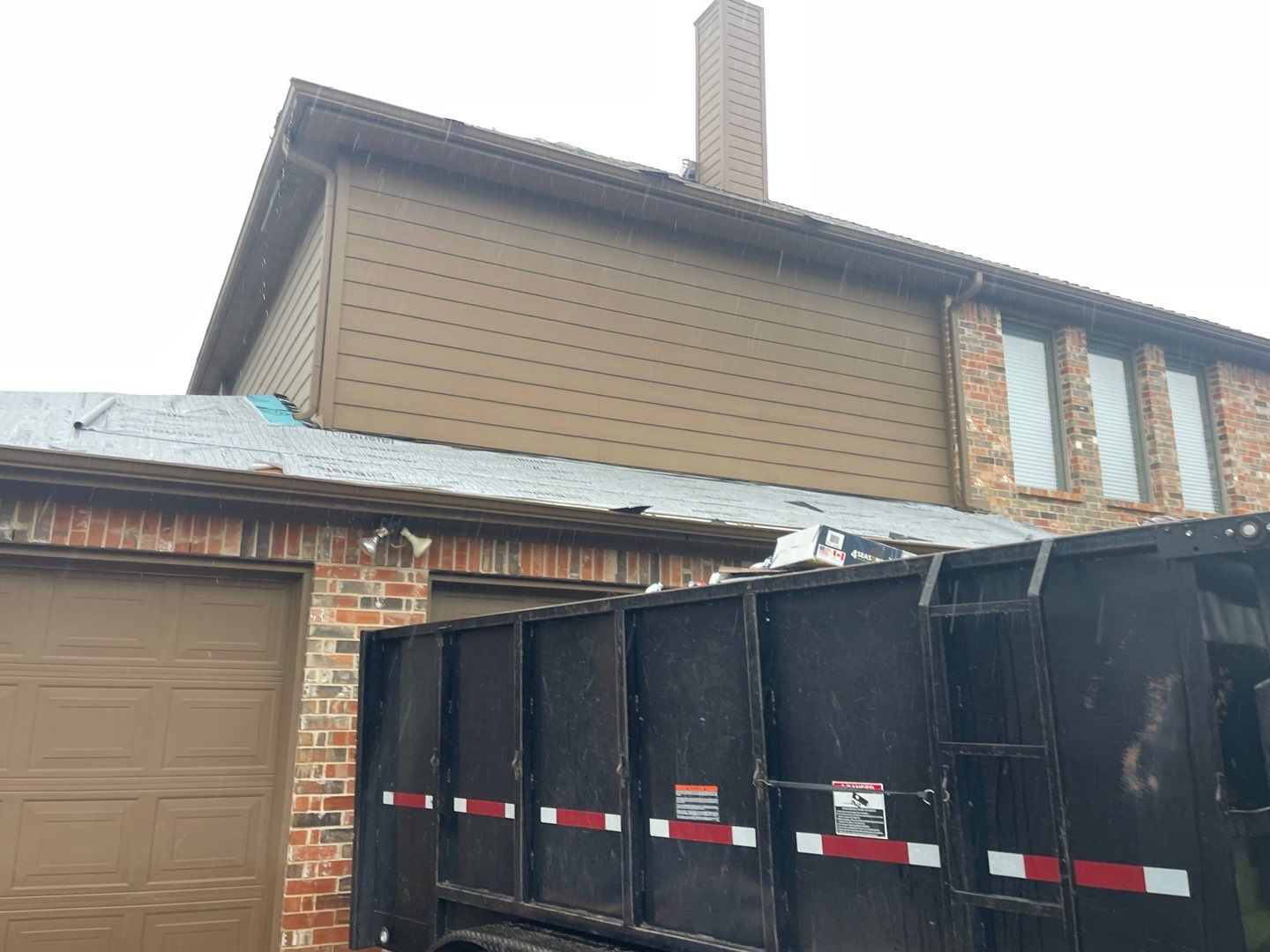 Storm Roof Damage Replacement in Frisco by First United Roofing & Construction