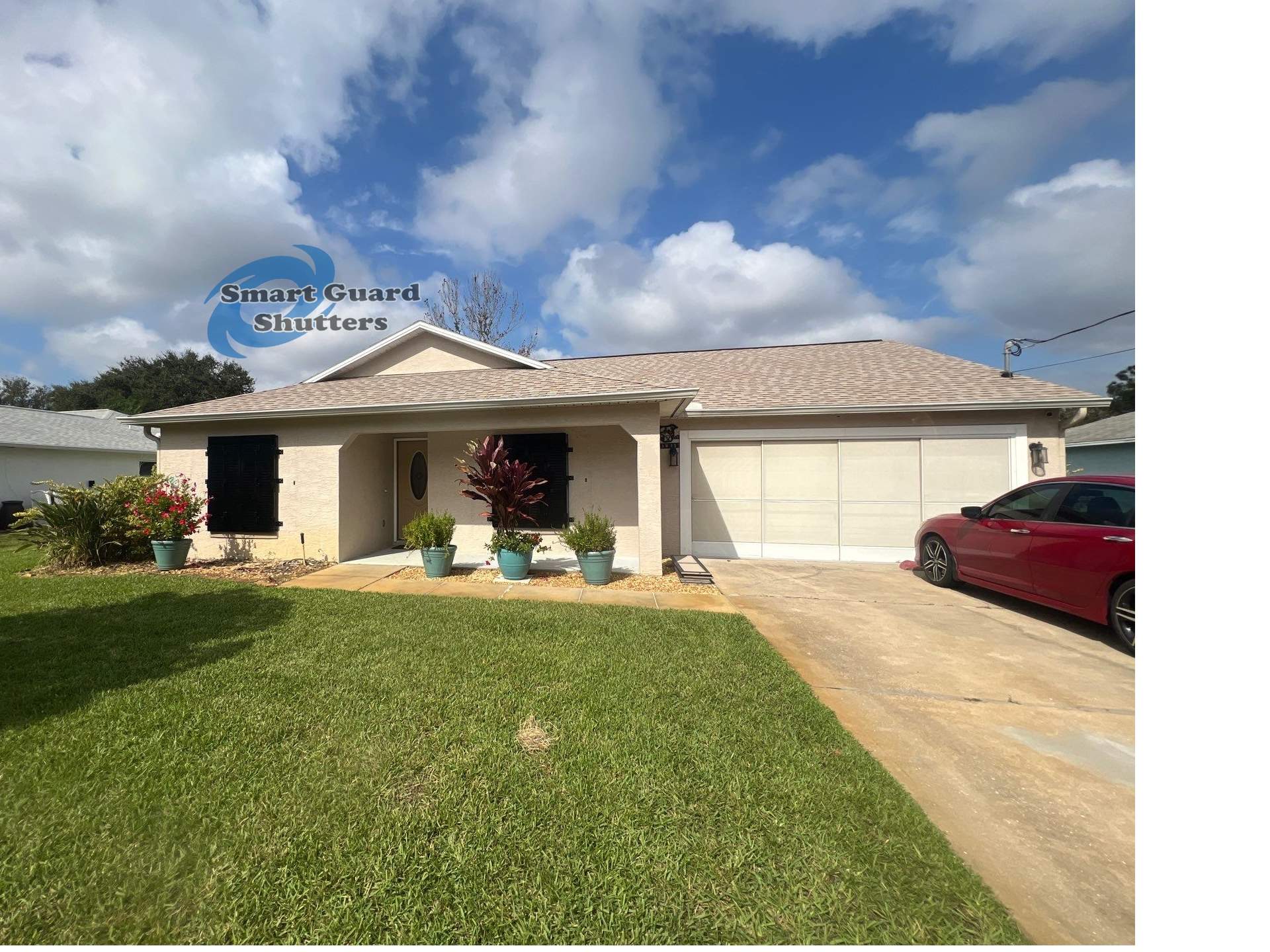 Hurricane Protection in Bronze by Smart Guard Shutters