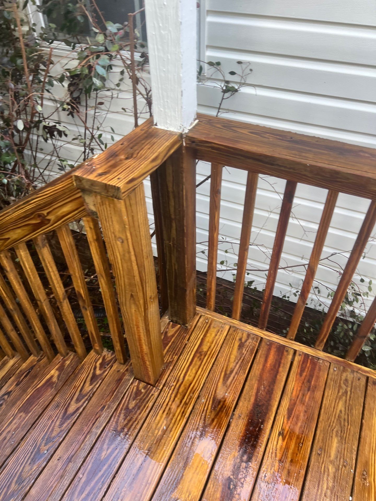 Weathered Deck using Wood Sealant by DuraSeal