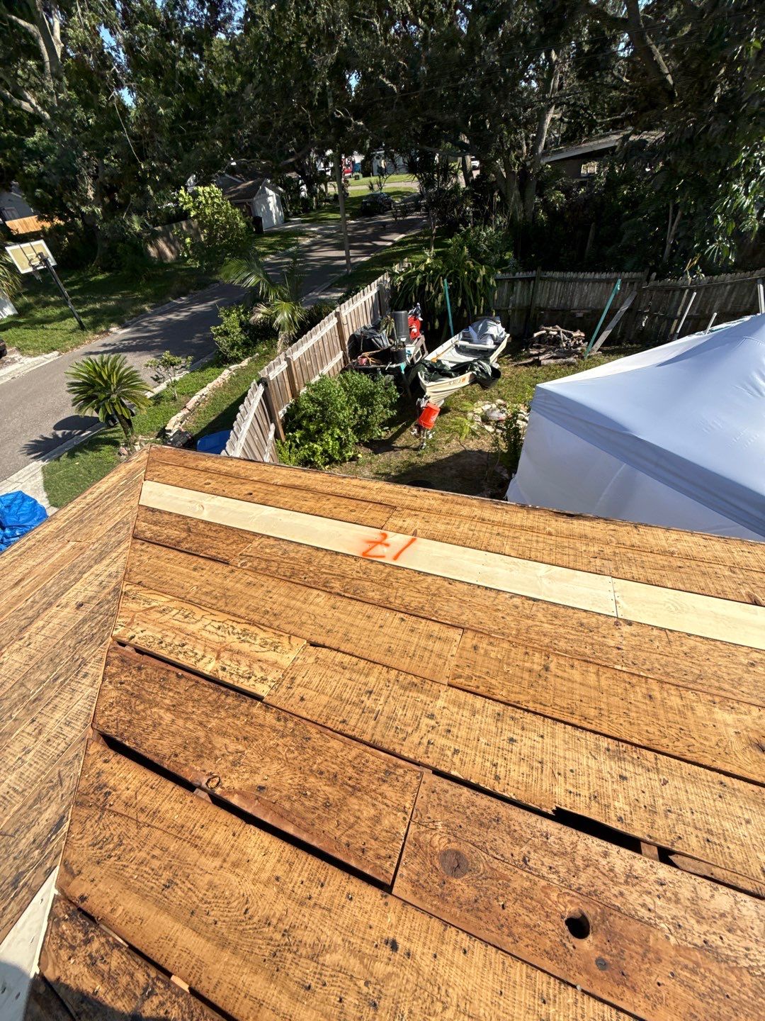 Project in St. Petersburg 33710 by Mitchell Roofing Company LLC 