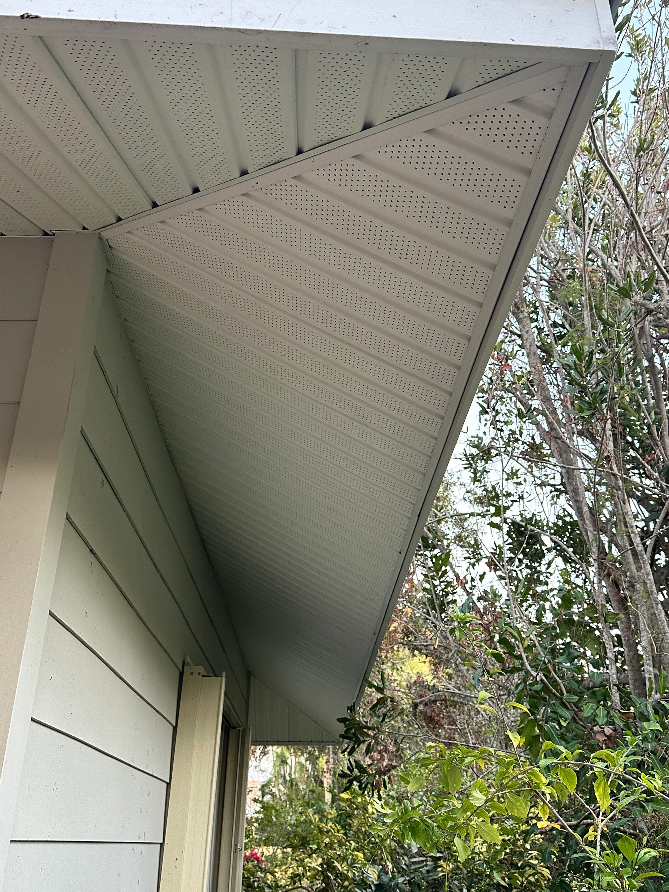 Replace All Soffit in the House in Sarasota FL by Gutter Professors