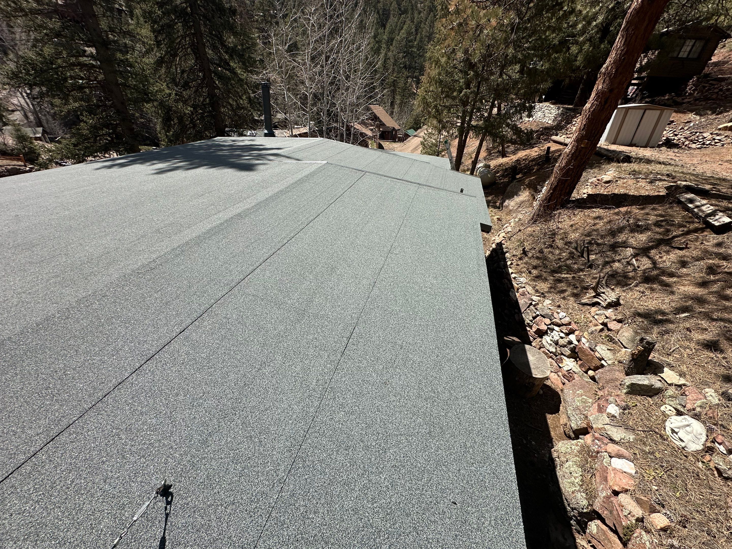 Residential Roofing Installation using Modified Bitumen Roofing by Blue Peaks Roofing LLC 