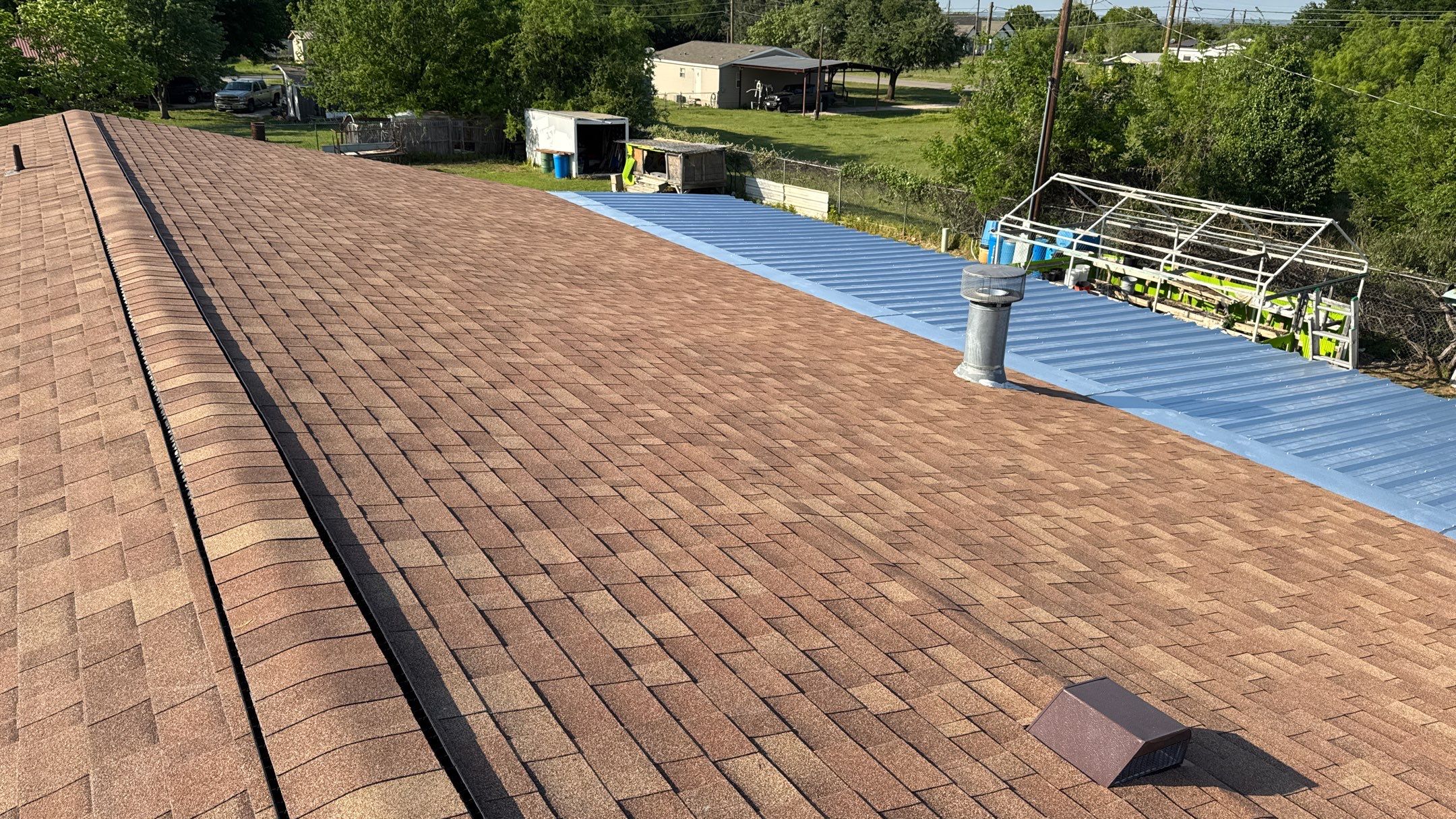 Residential Roofing Installation using Malarkey Vista AR by Harvey Roofing & Construction