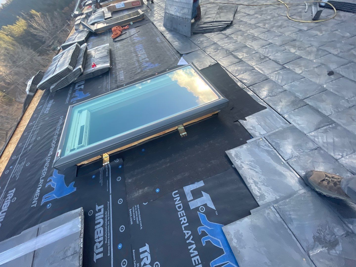 Commercial Roofing Installation using EuroShield by Weather-Tite Exteriors LLC