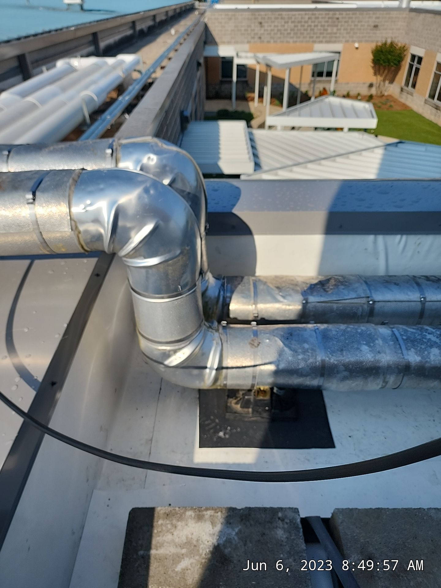 Choctaw Nation Hospital - Med Surg Building by Hostetler Roofing