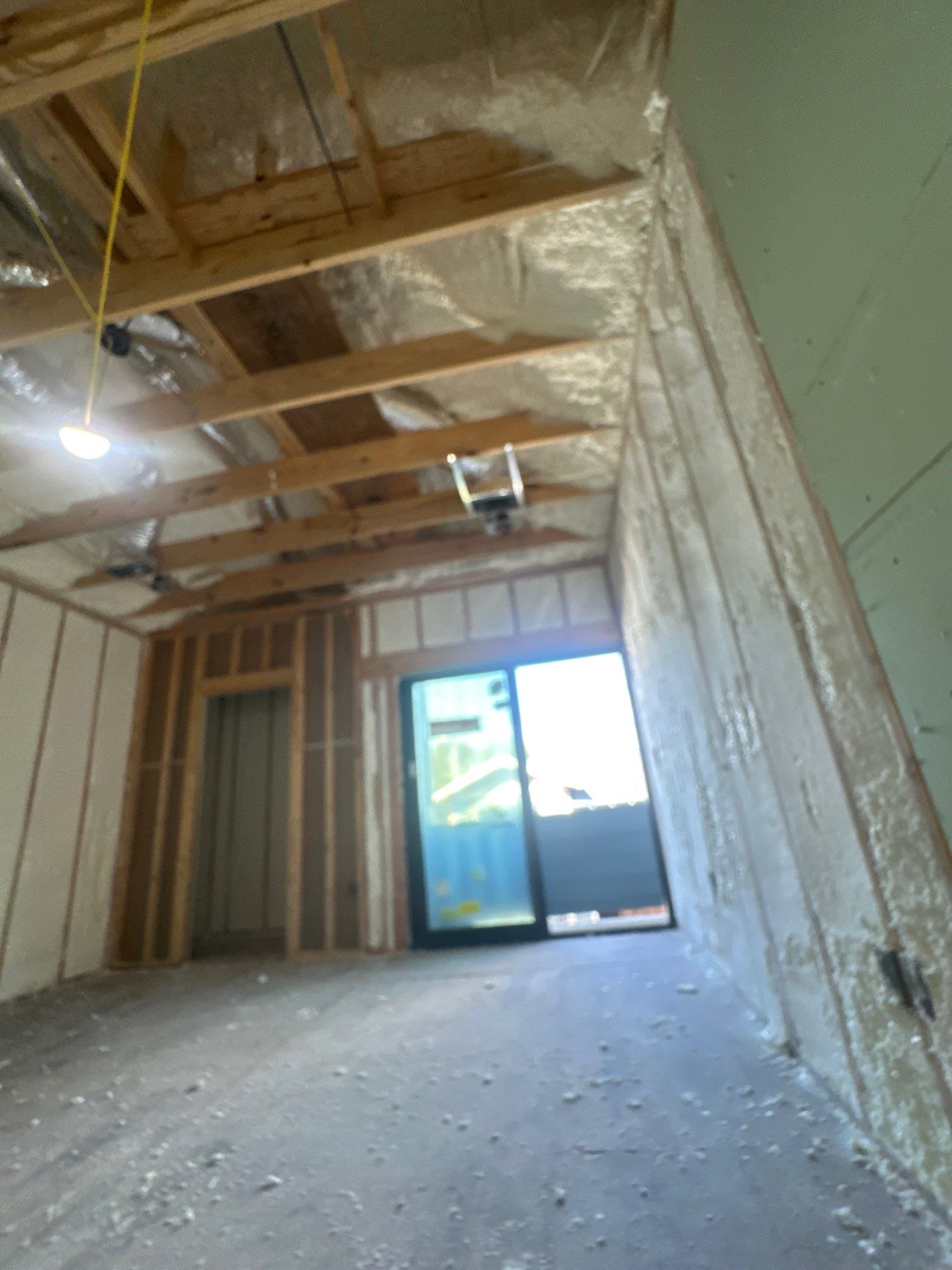 Fully encapsulated Dallas custom home  by Apex Insulation Solutions