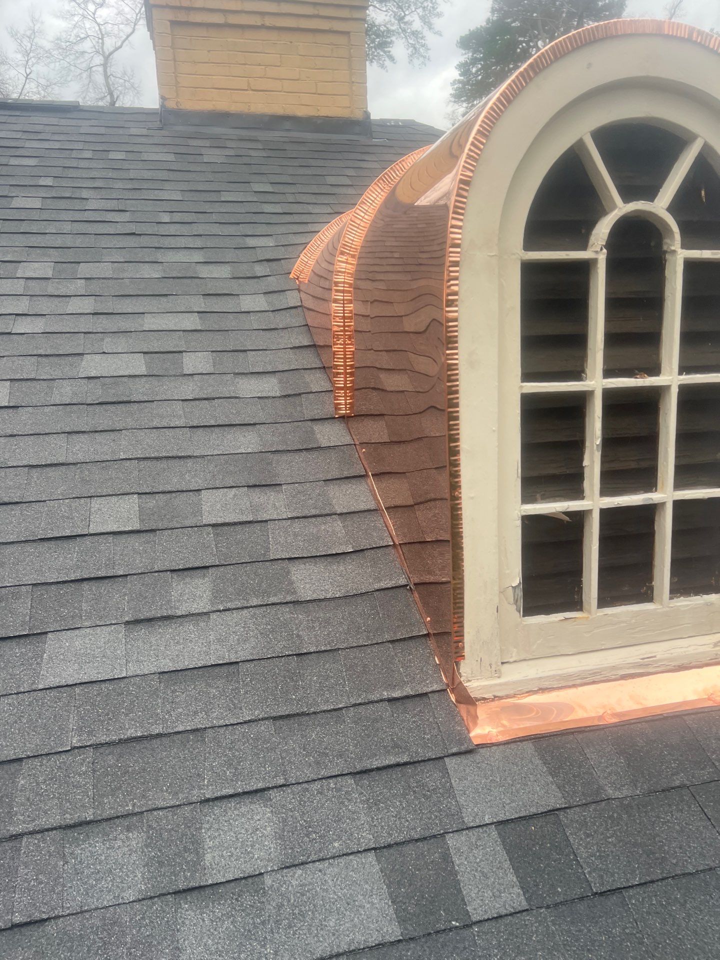 Onyx Black Shingle w/ Copper Upgrades by IAM Roofing LLC