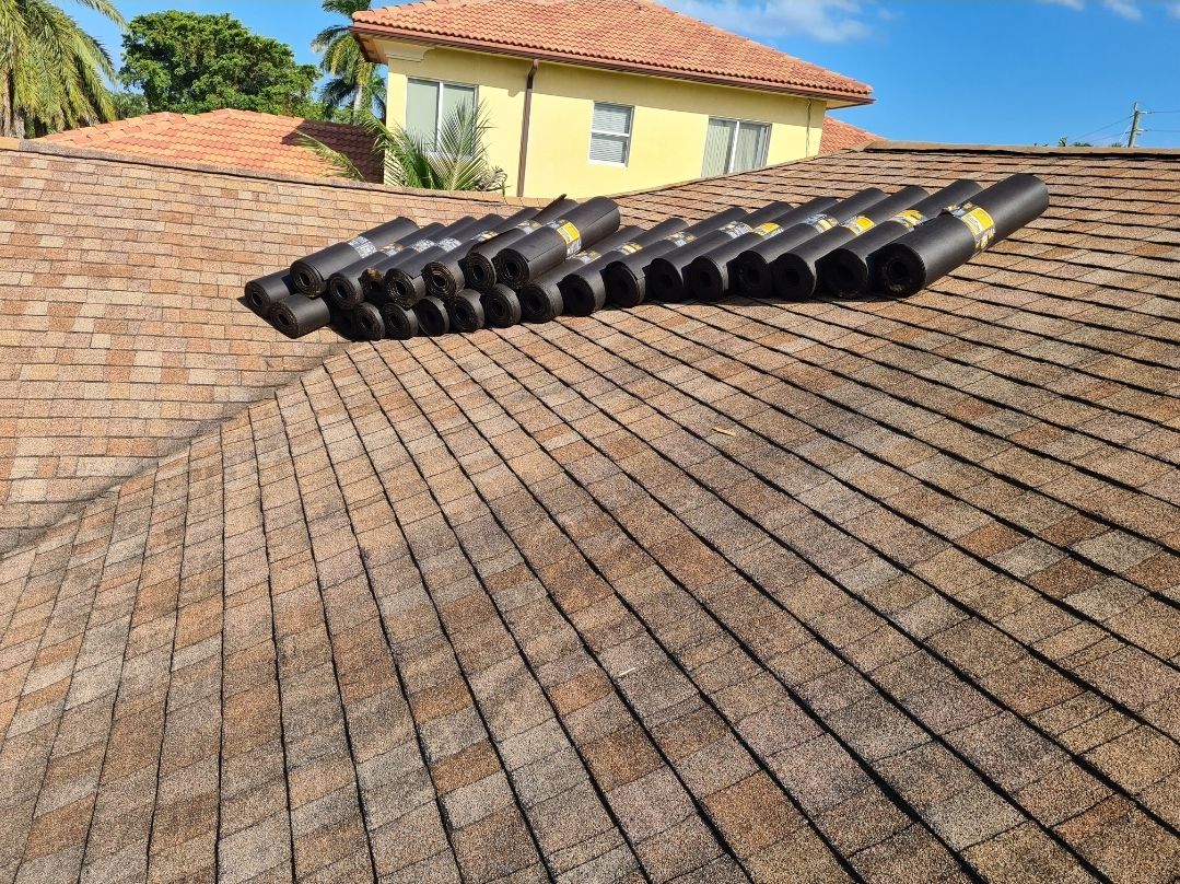 Residential Roofing Installation using 1" Nail strip metal roof by BLUES BROTHERS ROOFING