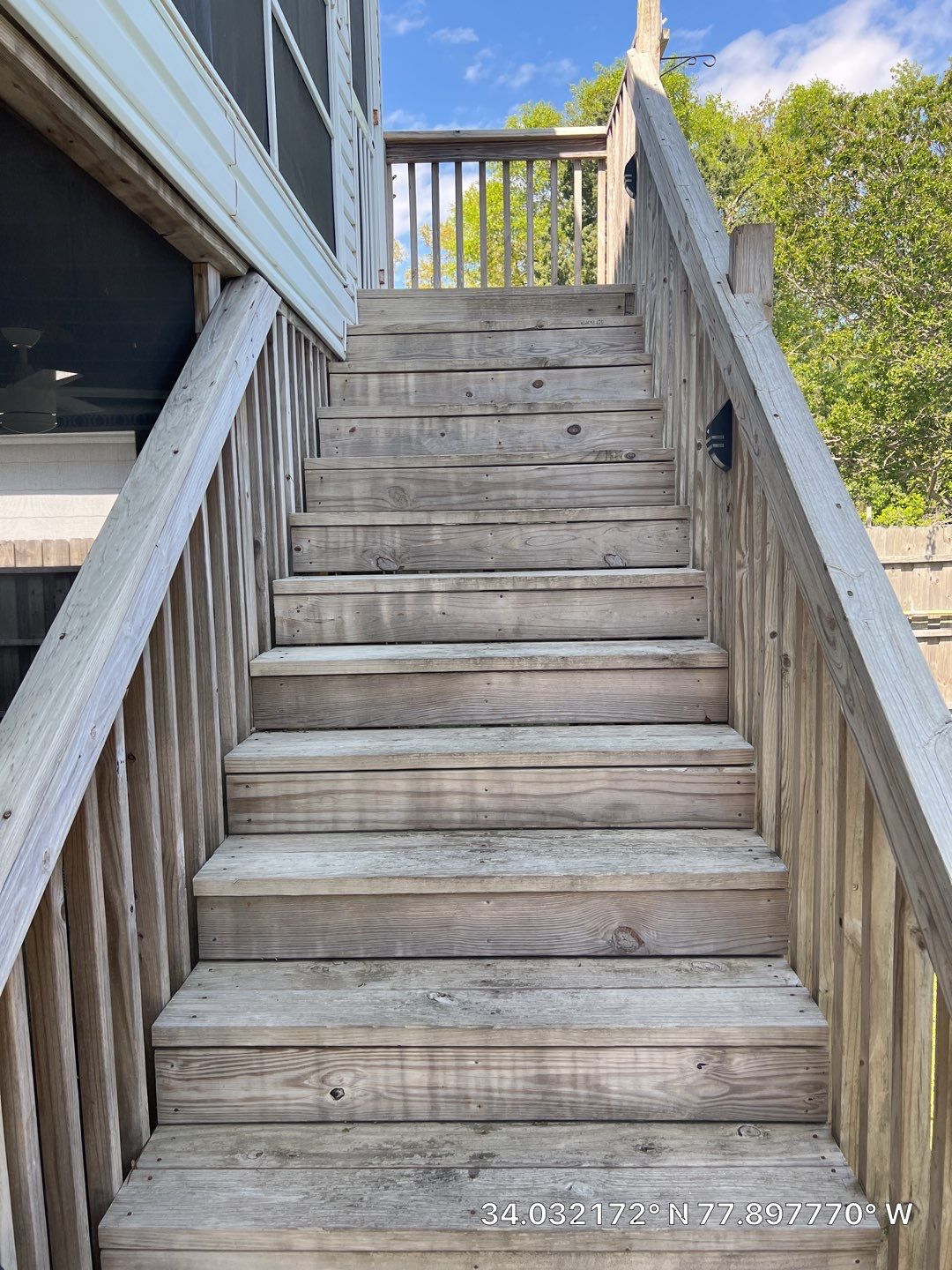 Weathered Deck using Wood Sealant by DuraSeal