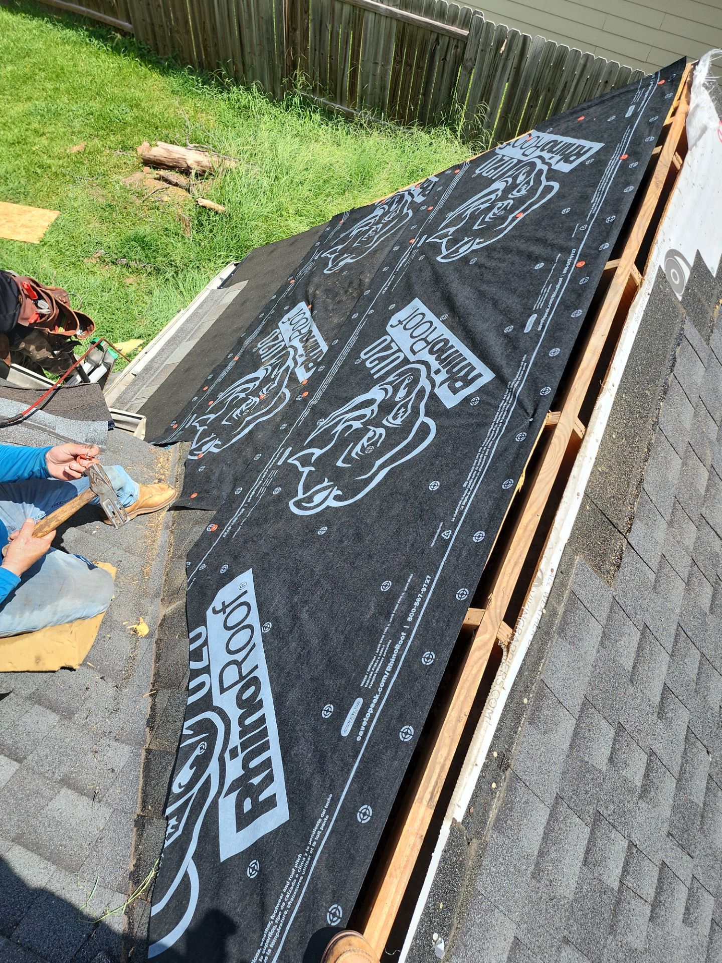 Residential Roofing Repair using Owen's Corning Duration (Lifetime) Shingles by Roof Repair Services LLC