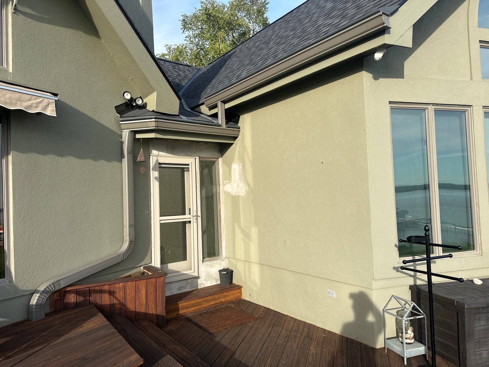 Custom Gutter and Drainage System Installation for Brutus Residence by Rainbow Seamless Systems