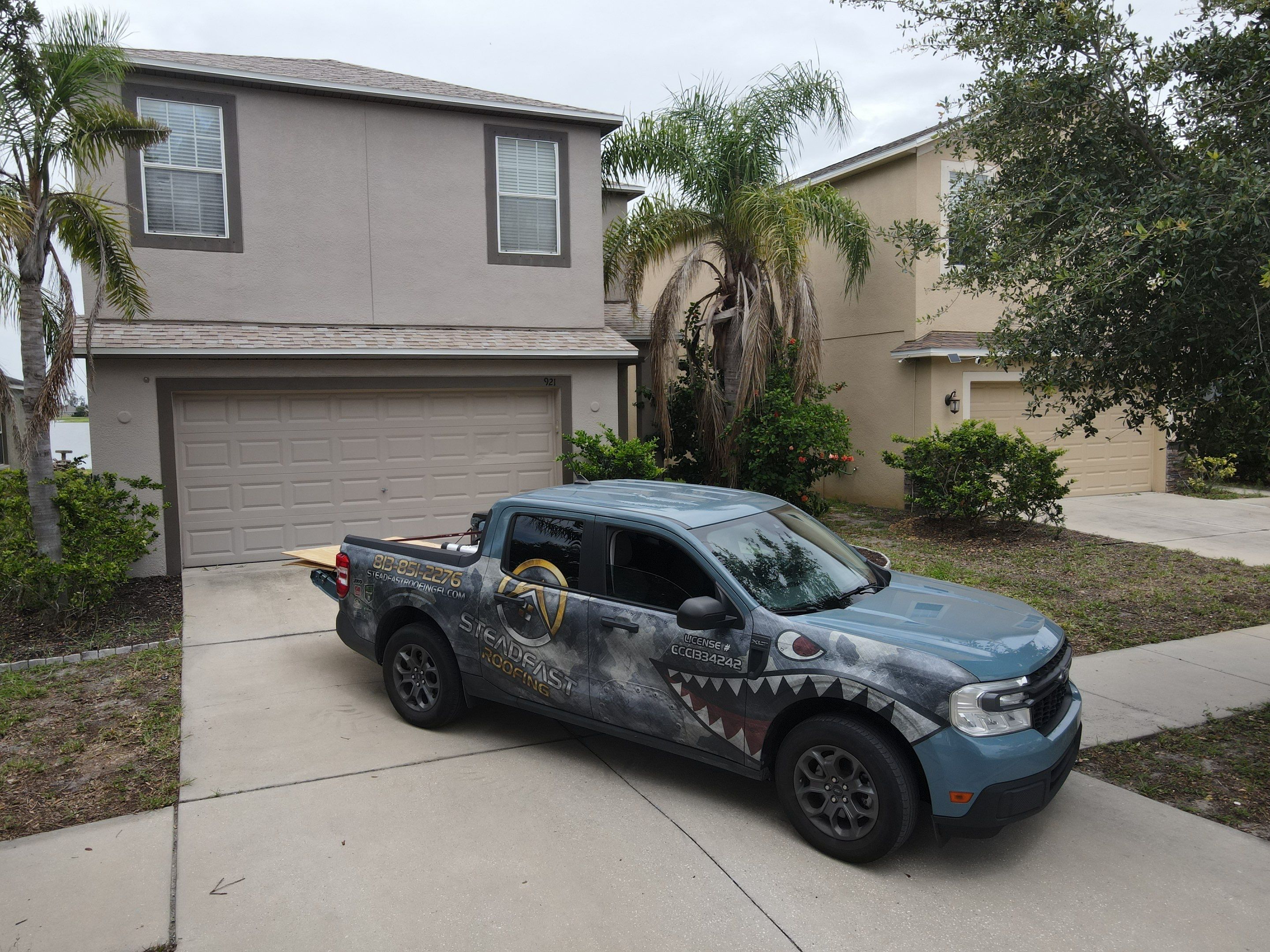 Roof Replacement in Ruskin, FL. by Steadfast Roofing 