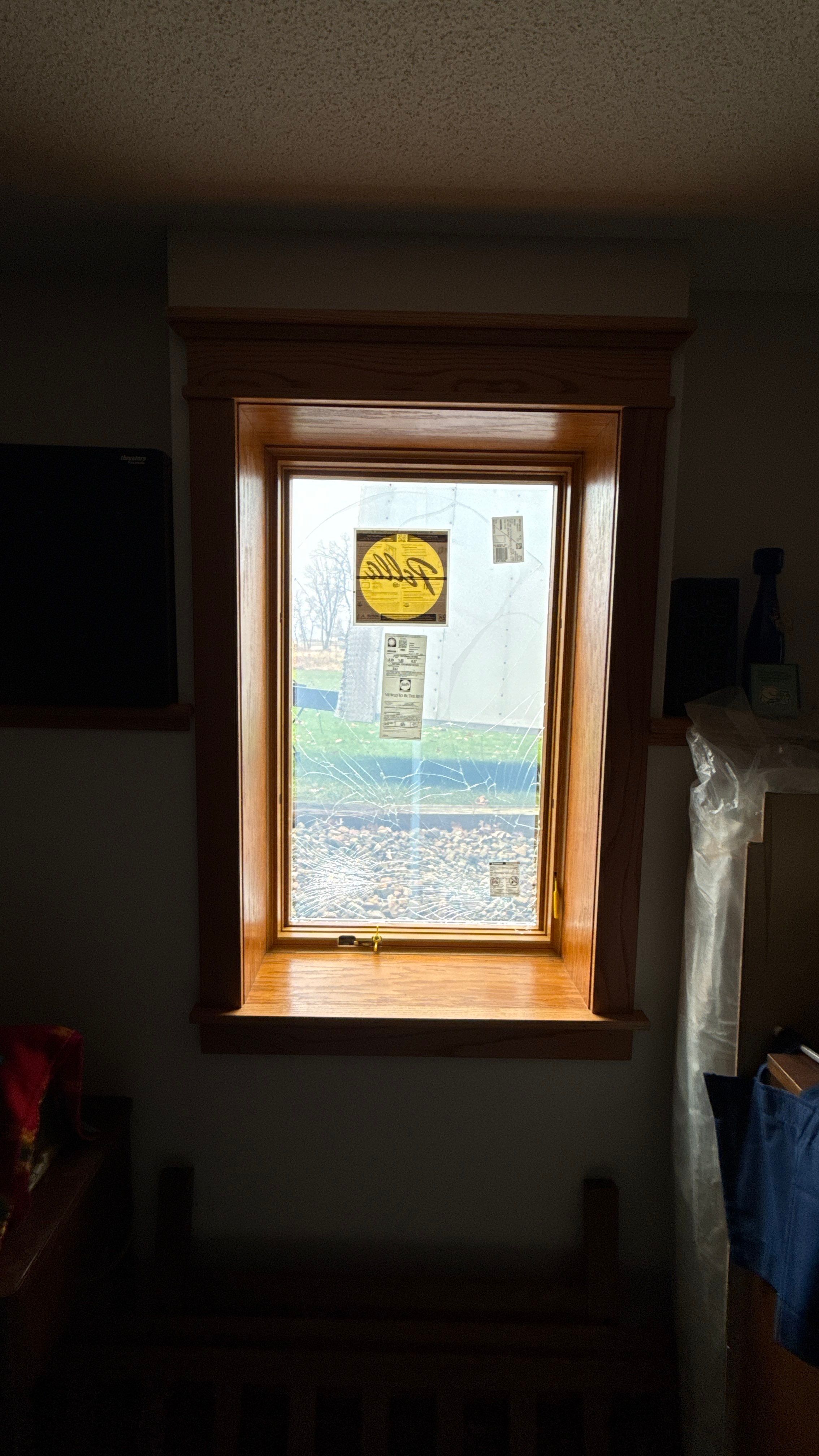 A Clean Window Upgrade Ready for New Siding with Pella Lifestyle Series by United Windows and Siding LLC