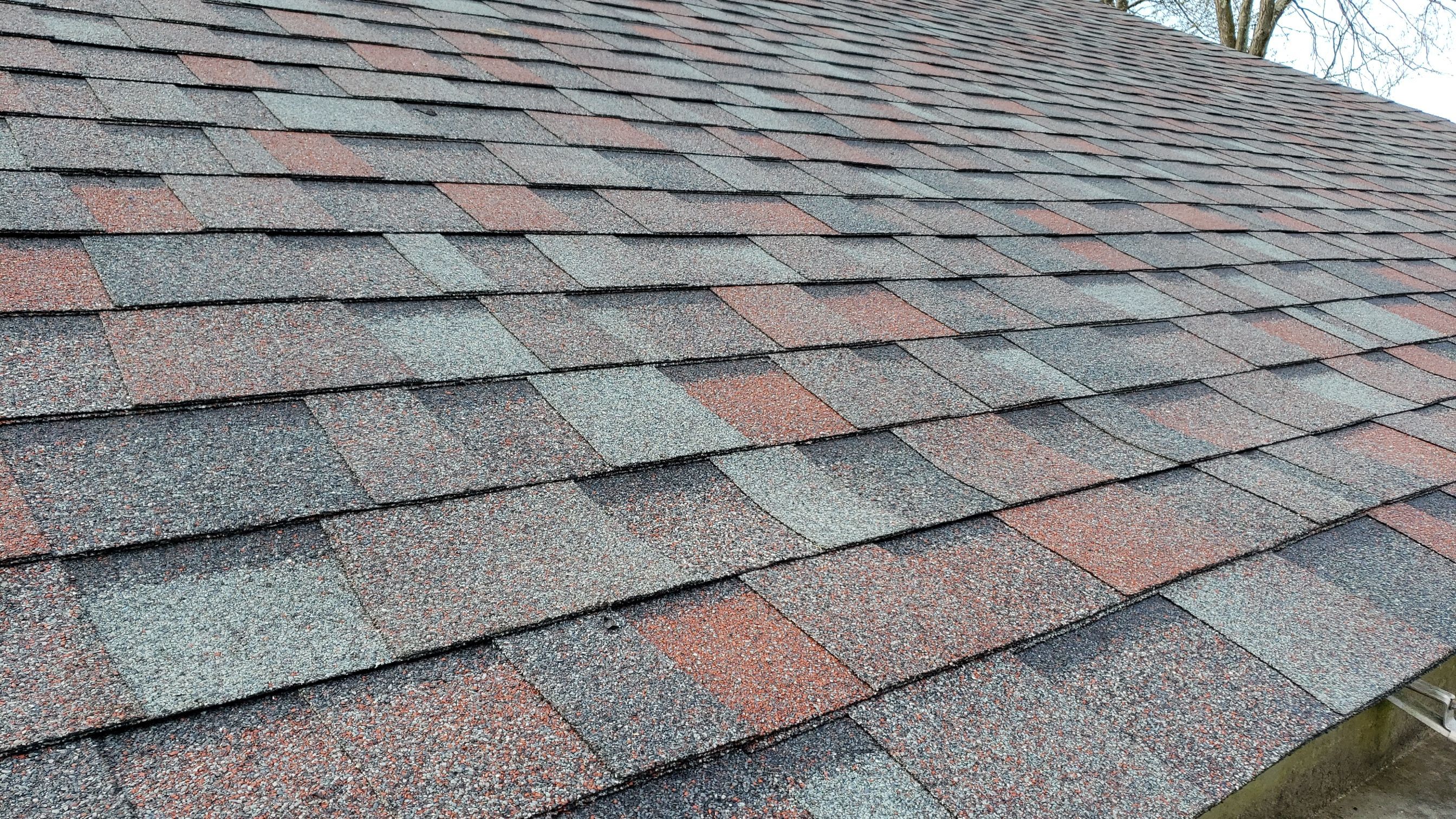Residential Roofing Installation using Owen's Corning Colonial slate.  by Roof Right Inc