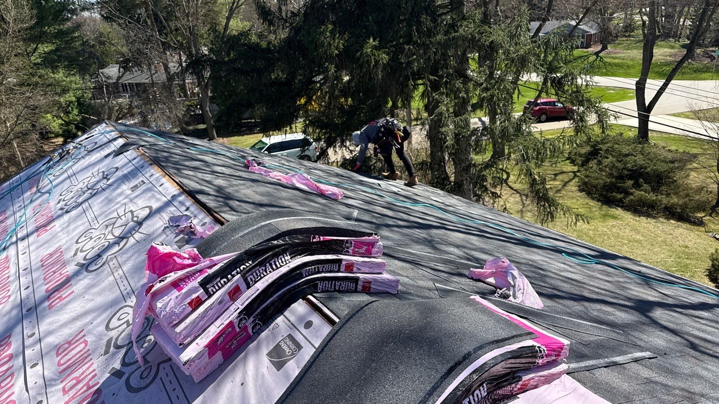 Roof Replacement using Owens Corning Williamsburg Gray by 180 Contractors