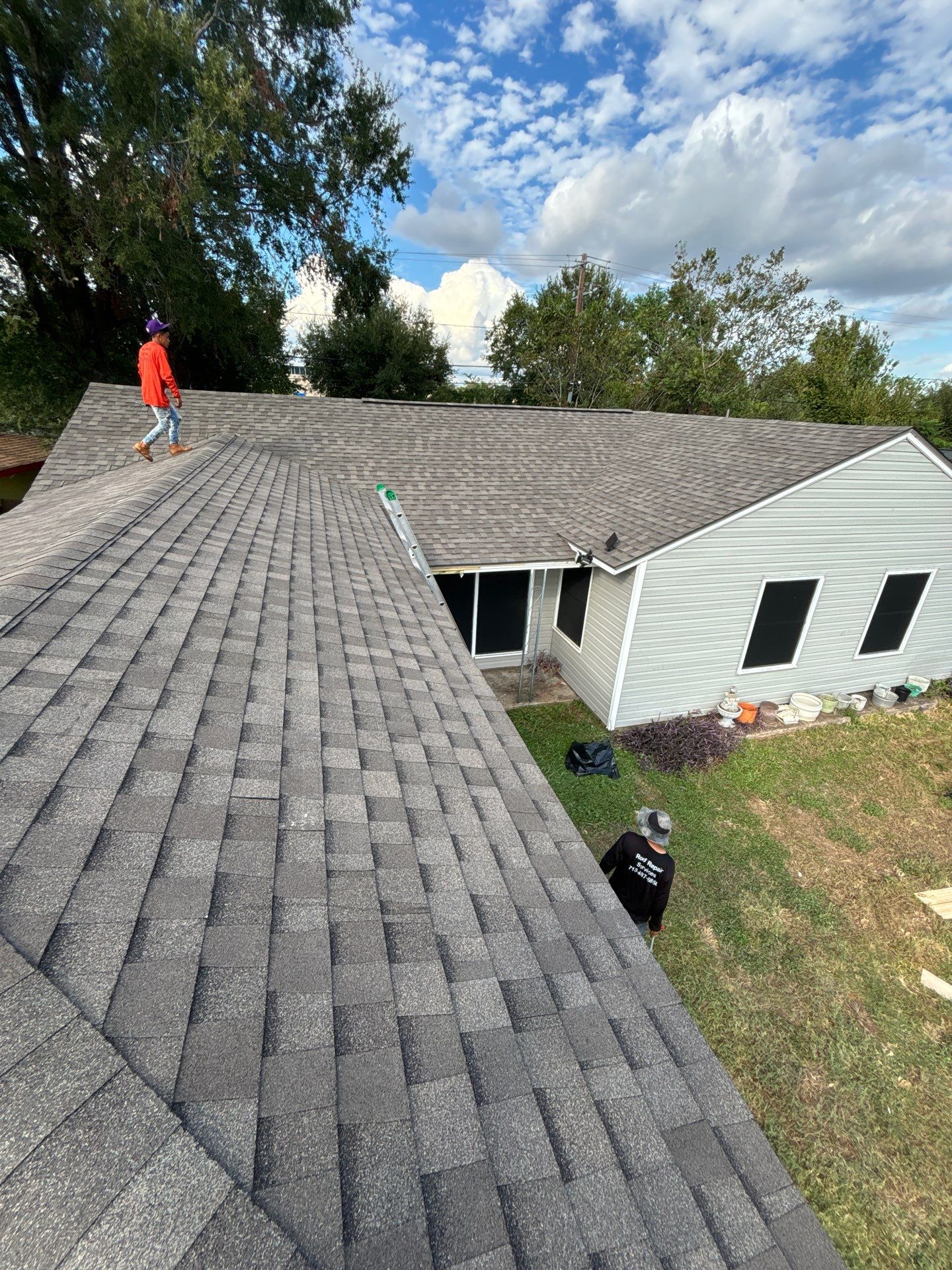 Residential Roofing Repair using Owen's Corning Duration (Lifetime) Shingles by Roof Repair Company