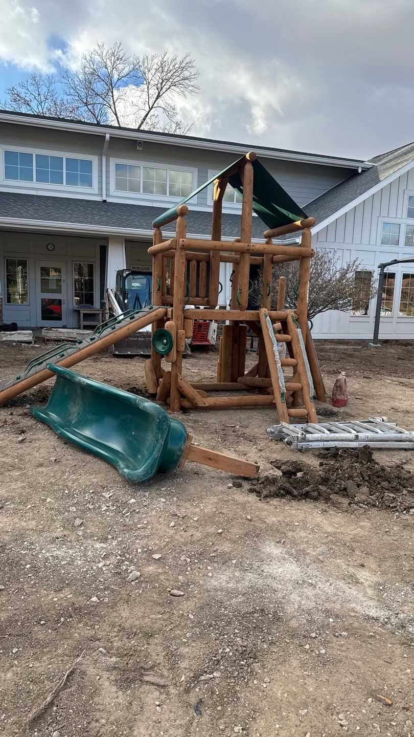 CDC Turf & Playground Project. by New Horizon Landscapes