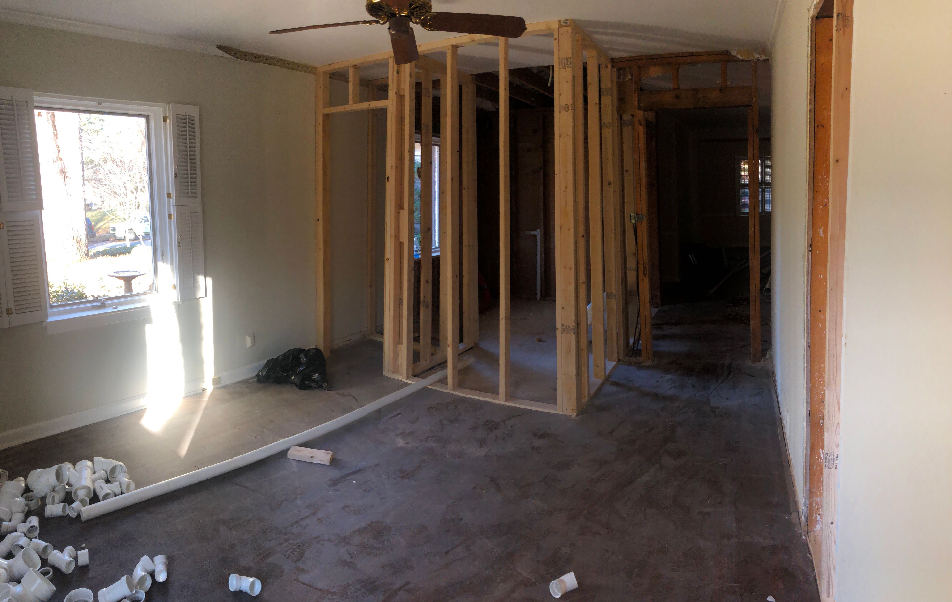Full Interior Renovation and Open Concept Remodel in Avondale Estates by Swift Home Renovations