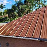 24ga 1" Nail-Strip Copper Metallic by Total Roofing System The Metal Roof Experts