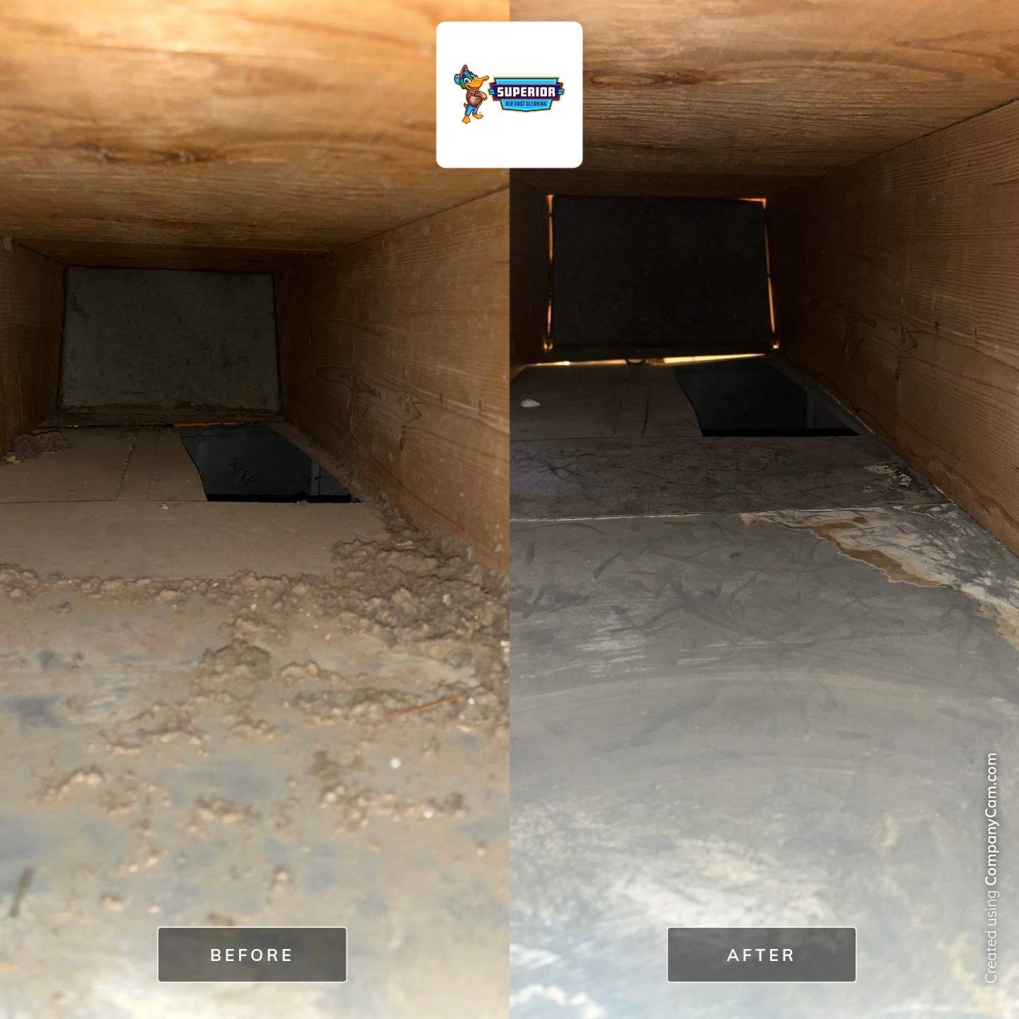 Air Duct Cleaning With a Vacuum Truck in Canfield, OH by Superior Air Duct Cleaning