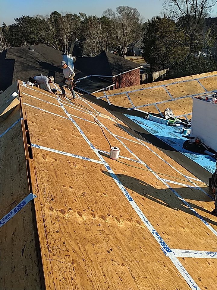 Residential Roofing Installation using Roof Replacement by American Roofing & Construction LLC