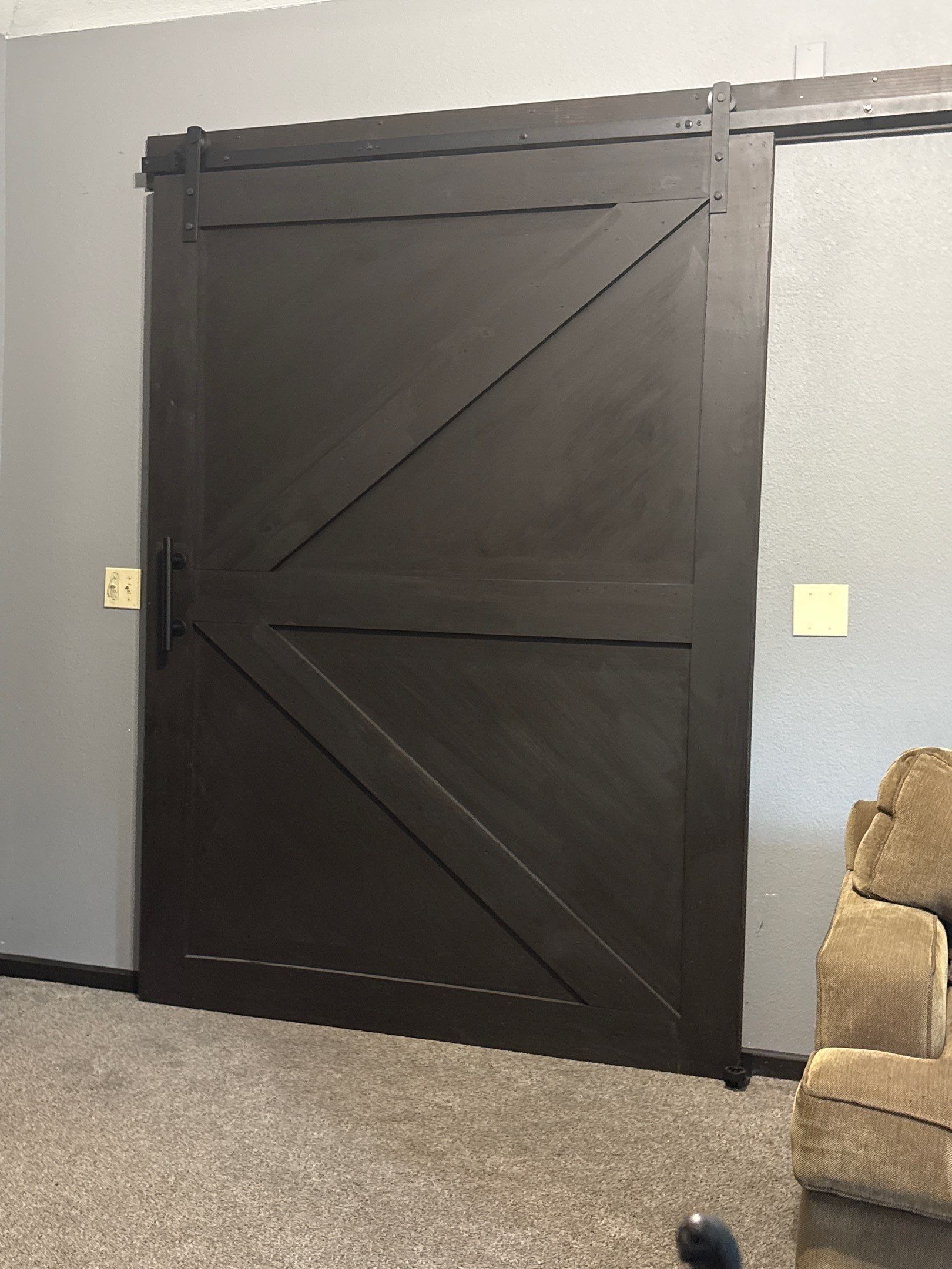 Custom Sliding Barn Door and Interior Updates in Waukesha by CompanyCam Sales Demo