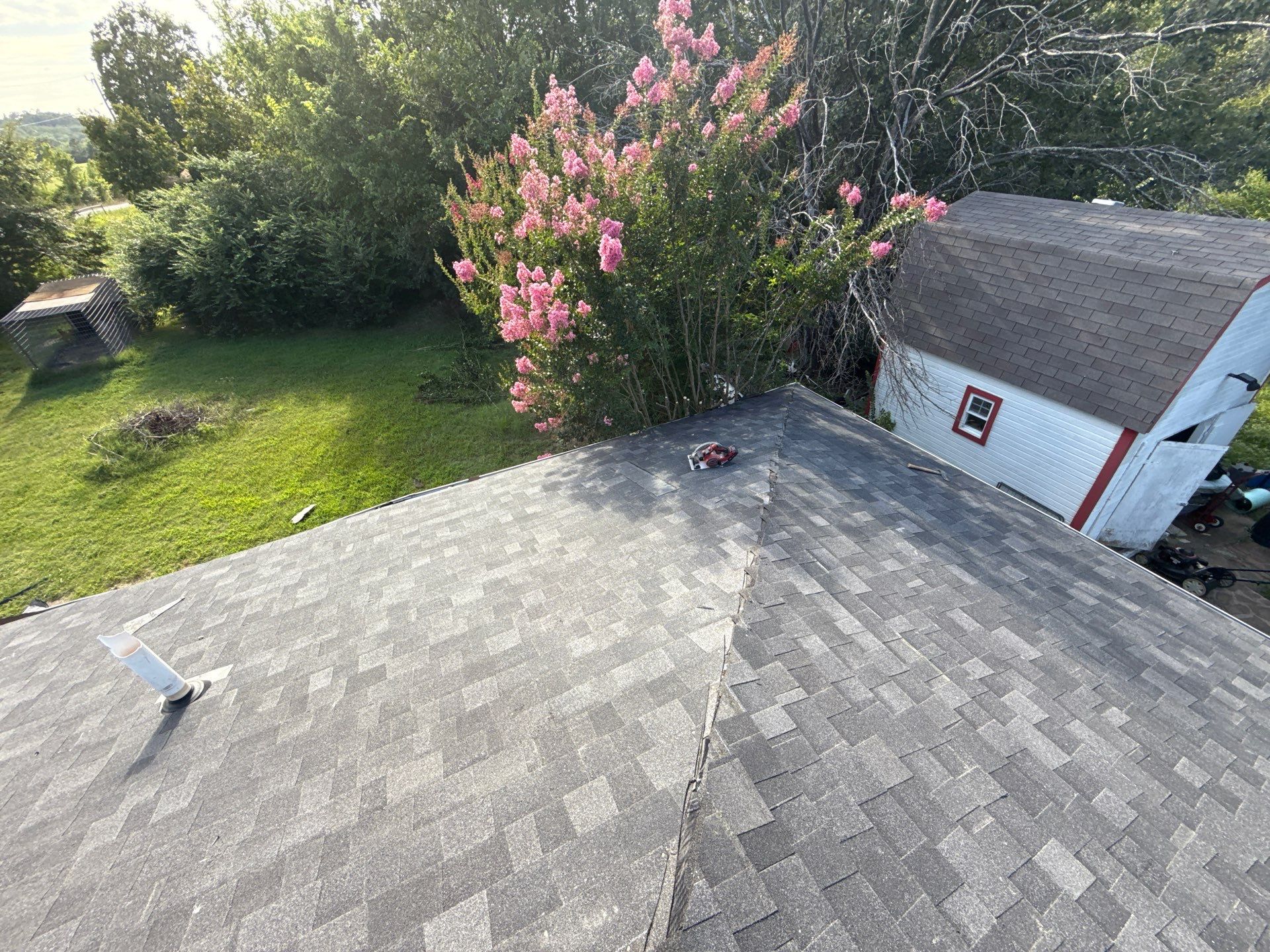 2 layers tear off & installation of new architectural shingles. by In & Out Construction & Remodeling, LLC