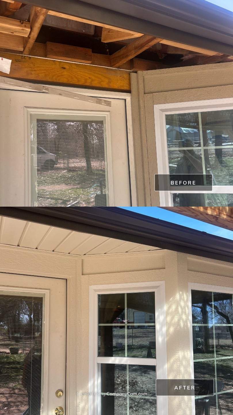 window replacement & custom work in Choctaw by McCann's Roofing and Construction