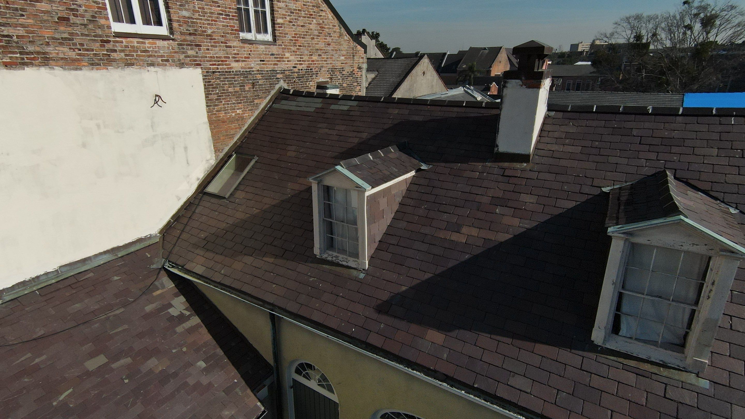 Smith Residence "The Quarter" New Orleans by Elite Roofing & Gutters