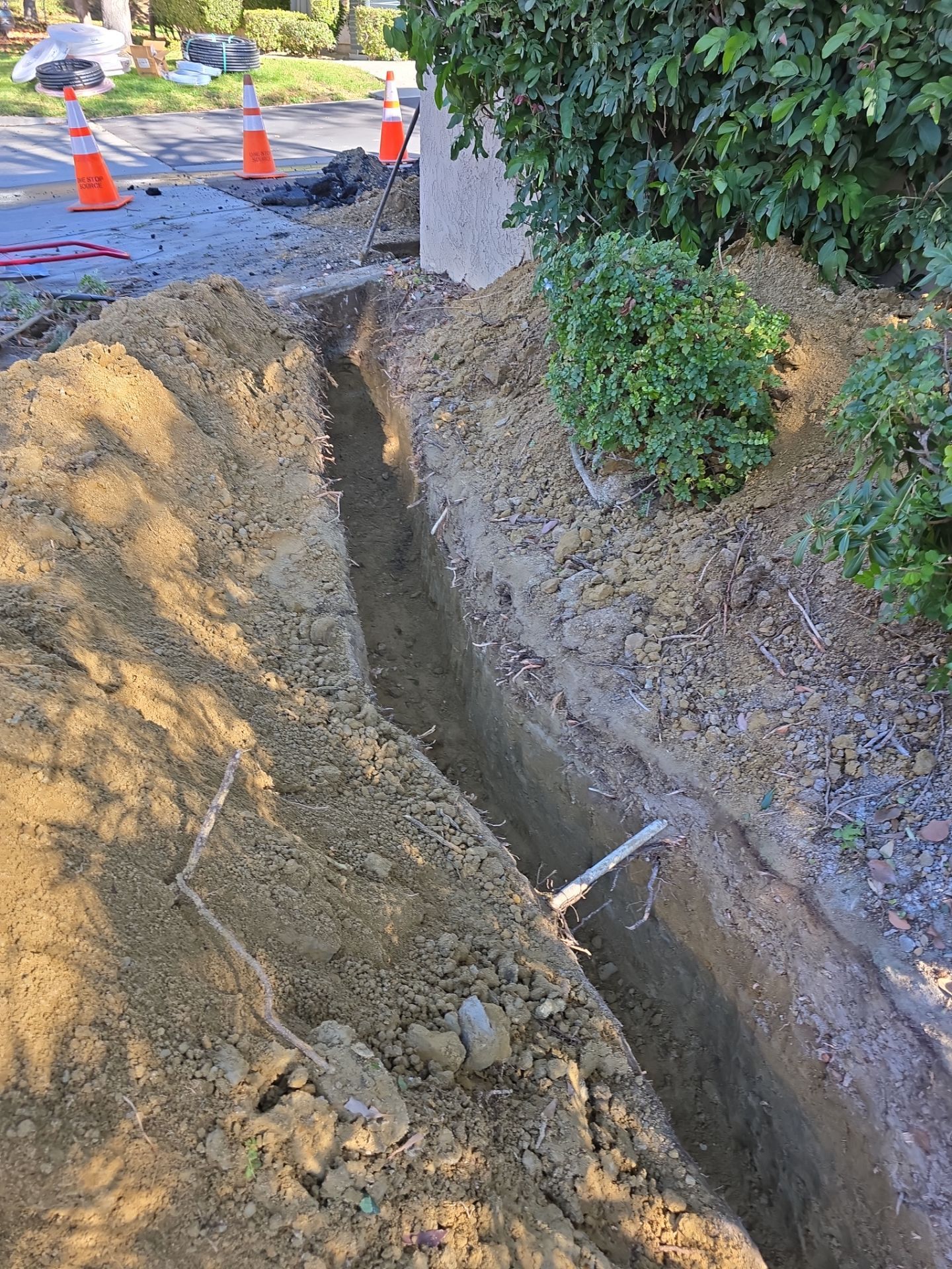 Mainline Reroute in Diamond Bar by One Stop Source