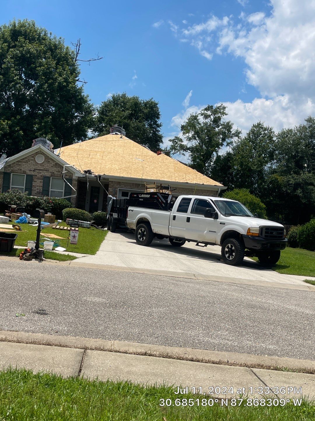 Residential Roofing Installation using Roof Replacement by American Roofing & Construction LLC