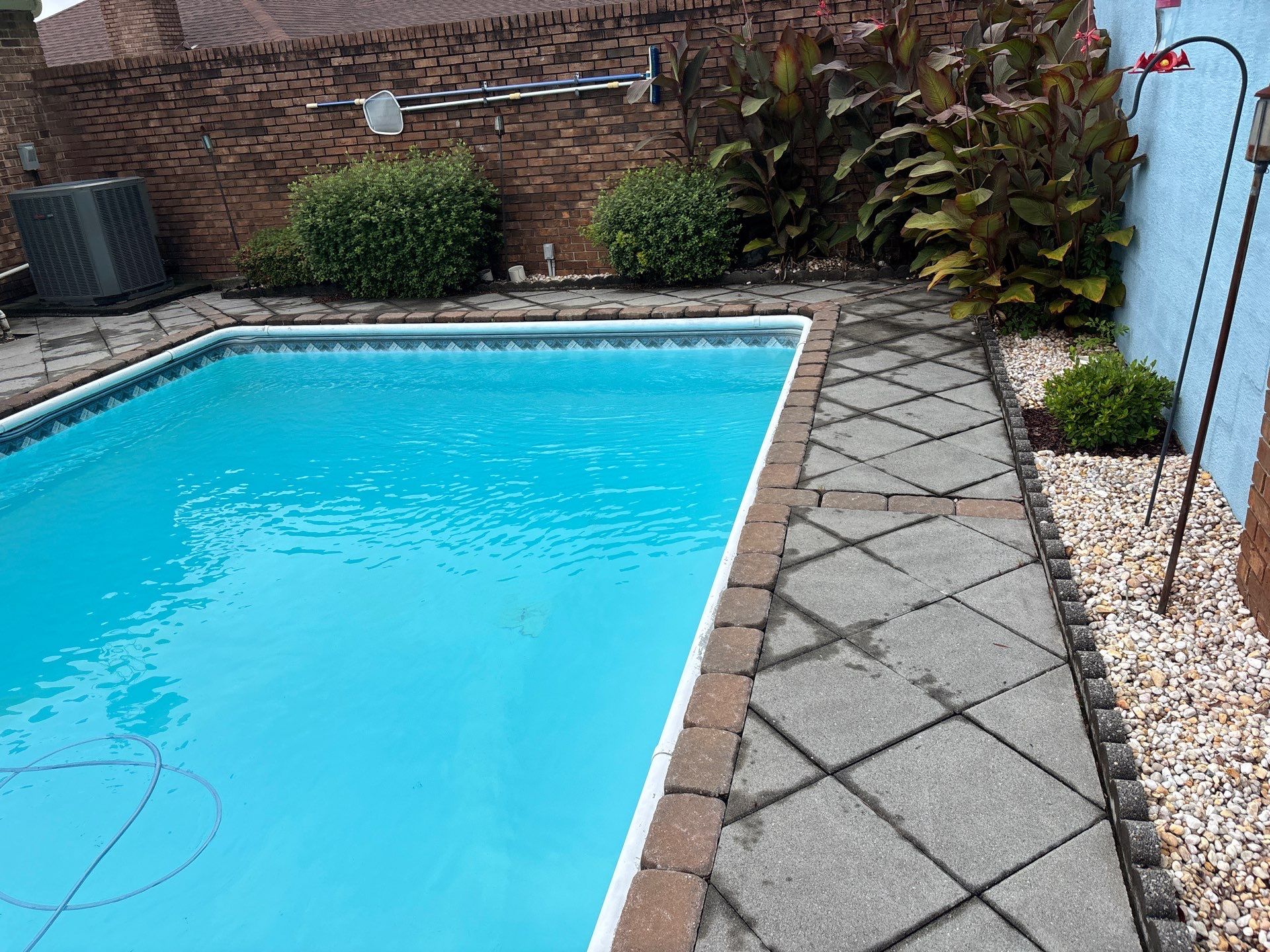 Pool Pavers using Concrete Sealant by DuraSeal