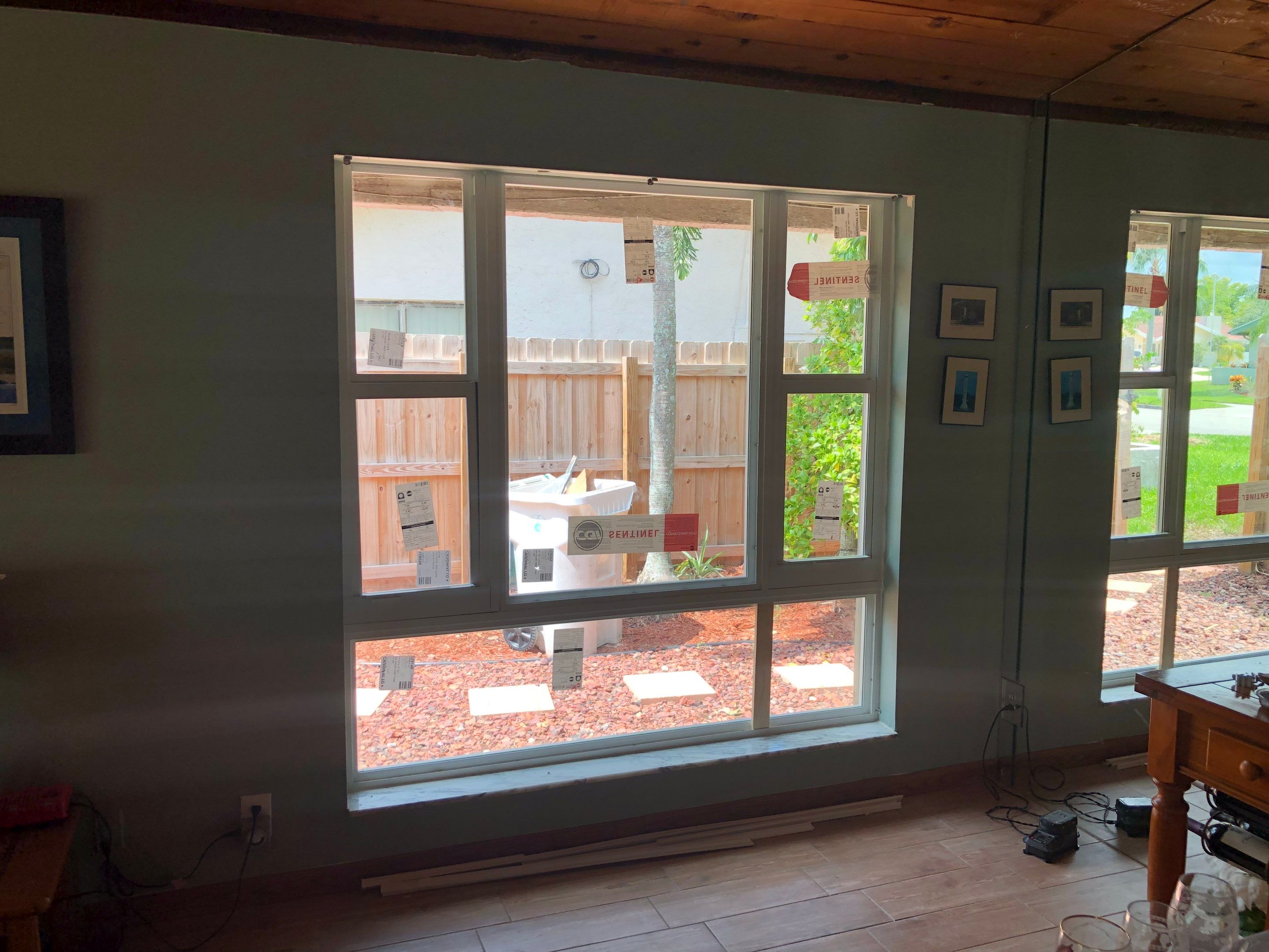 Impact Window Installation & Sliding Glass Door to Window Conversion – Coconut Creek, FL by The Door Doctor of South Florida, Inc.