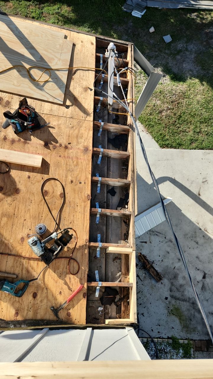 Project in St Pete 33703 by Mitchell Roofing Company LLC 