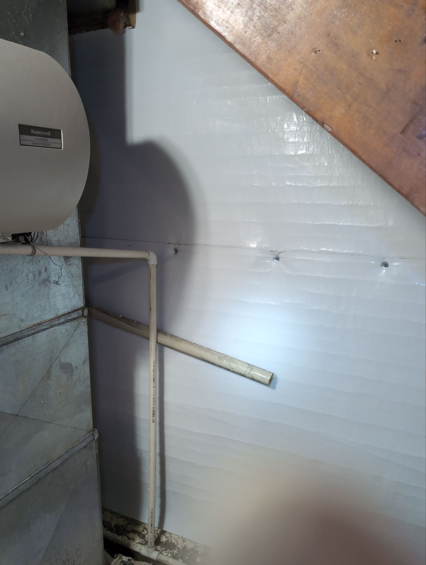 Interior Basement Waterproofing System and Egress Window Installation by Toledo Basement Repair 