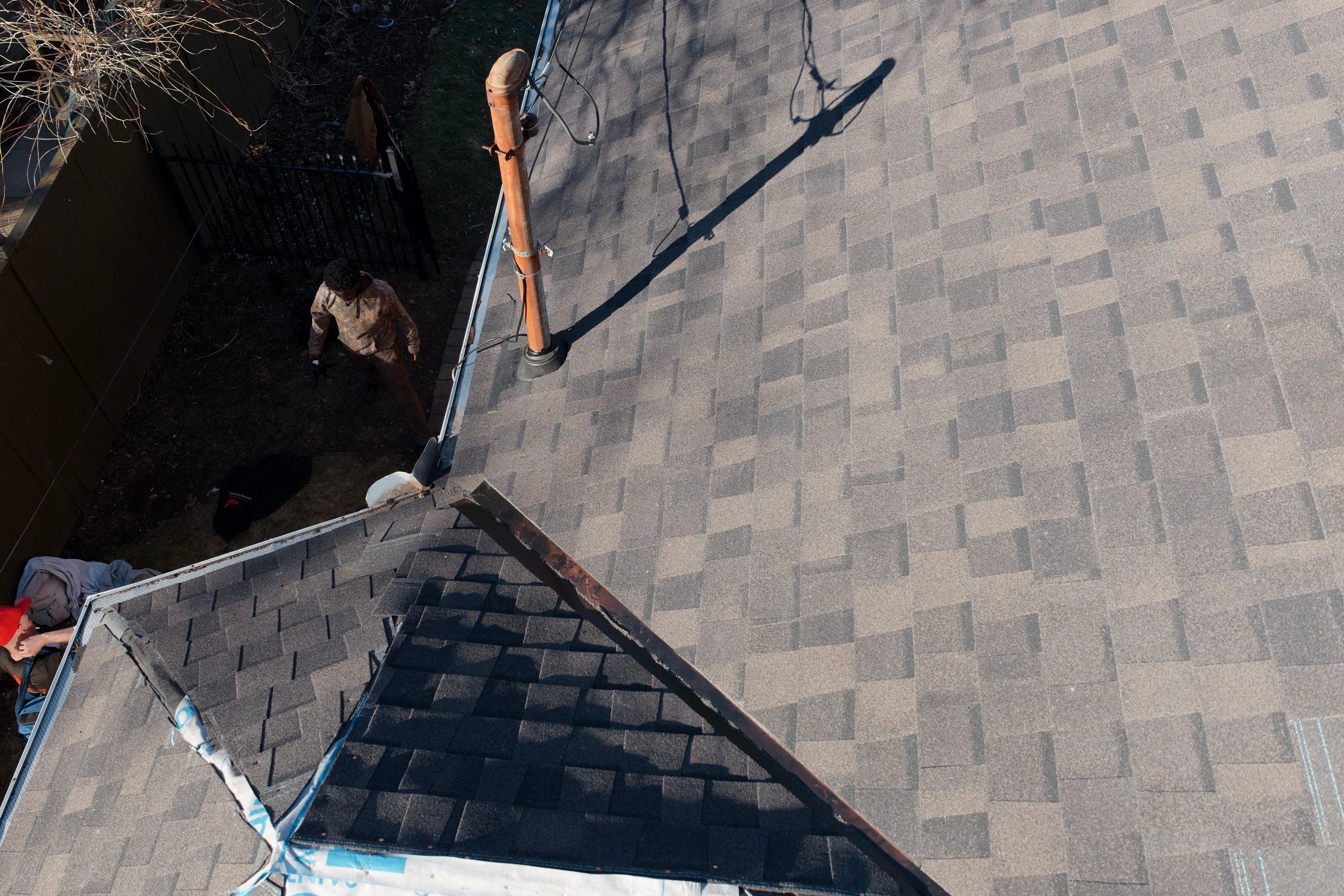 Project in Hamilton by The Roofing Crew