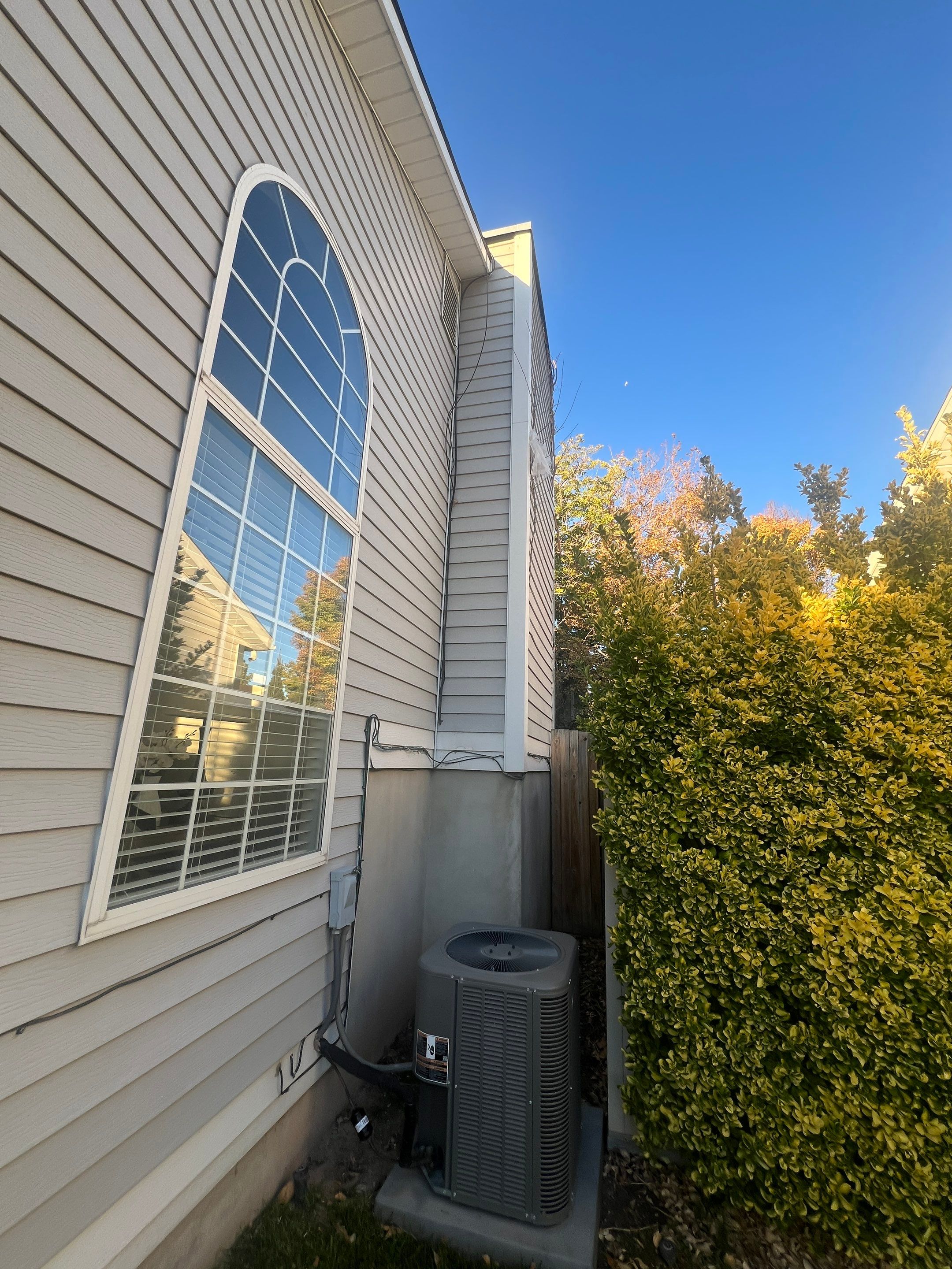 West Jordan | Aluminum Demo & Chimney Siding Upgrade | Silver Grey by Ideal Siding Utah