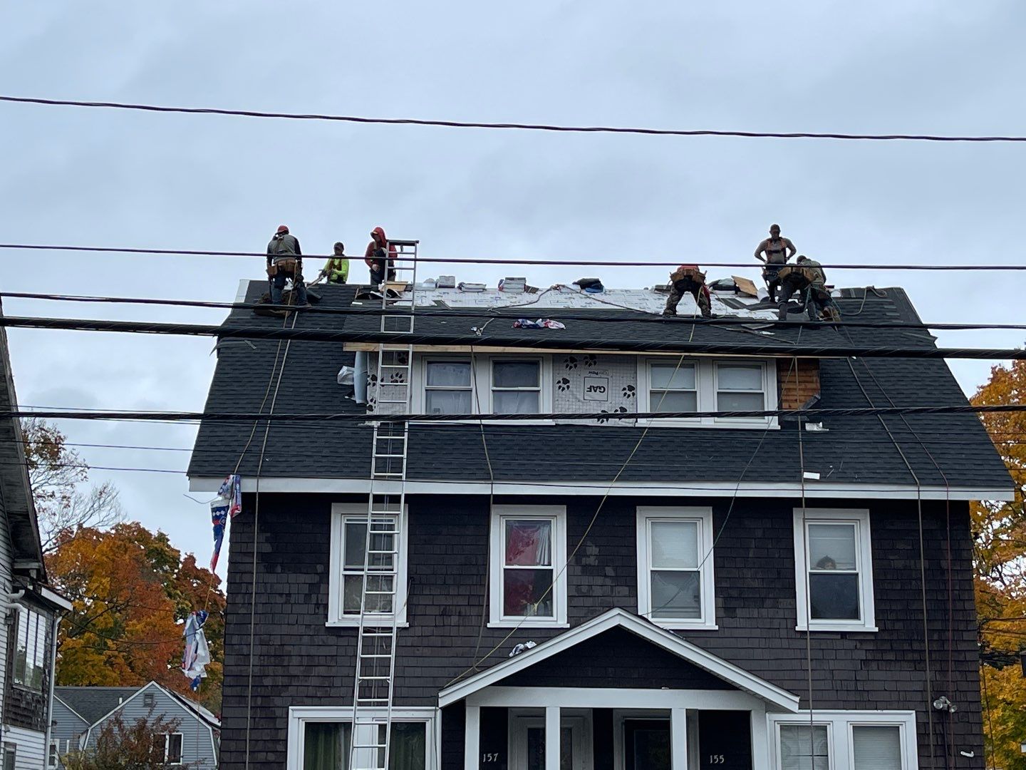 Residential Roofing Installation using GAF Timberline HDZ by Sensible Home Solutions